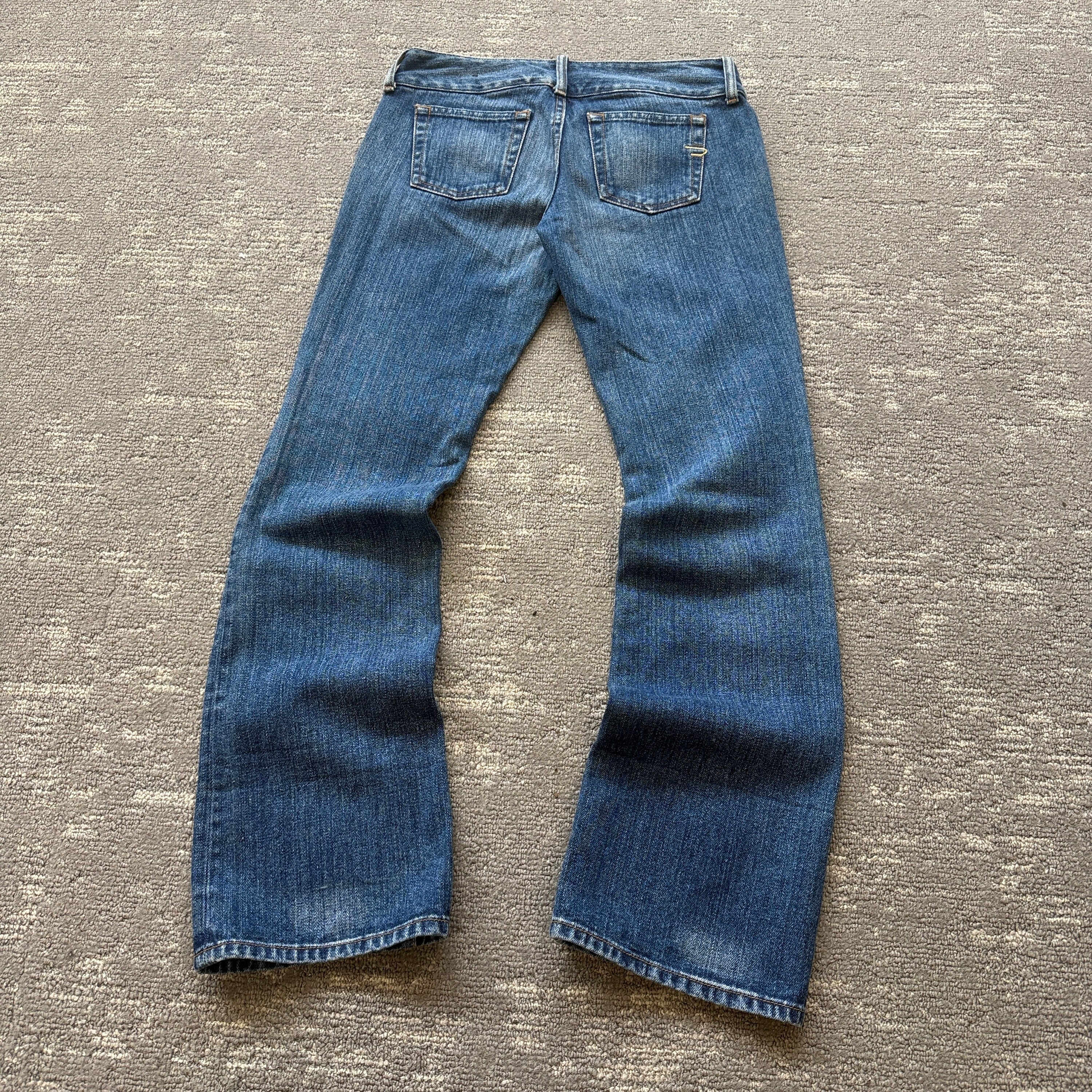 Diesel 2000's low waisted bootcut flare denim jeans (M) wms