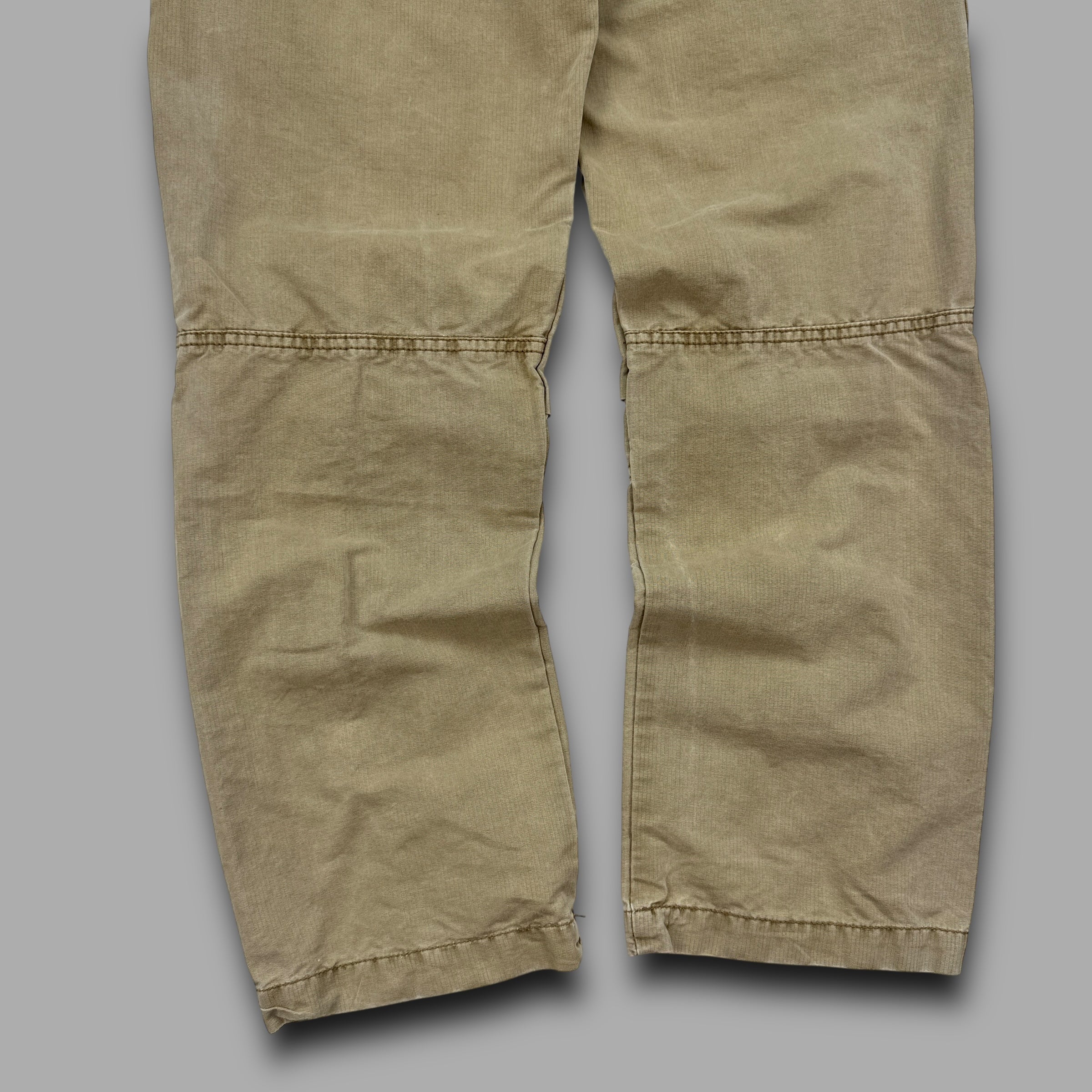 Lee 2000's contrast stitch straight leg cargo trousers (S)
