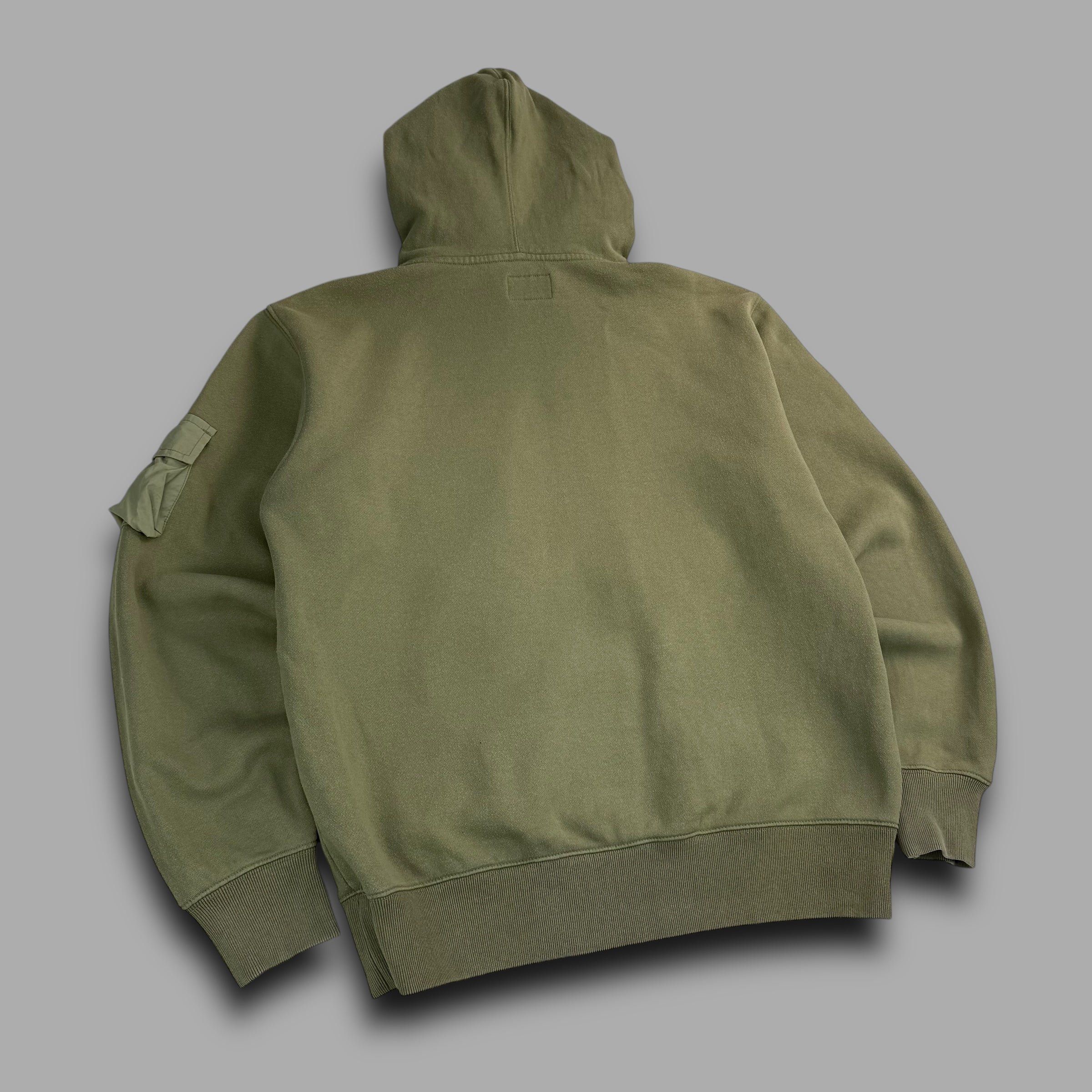 Stussy SS21 technical pullover cargo pocket hoodie (S)