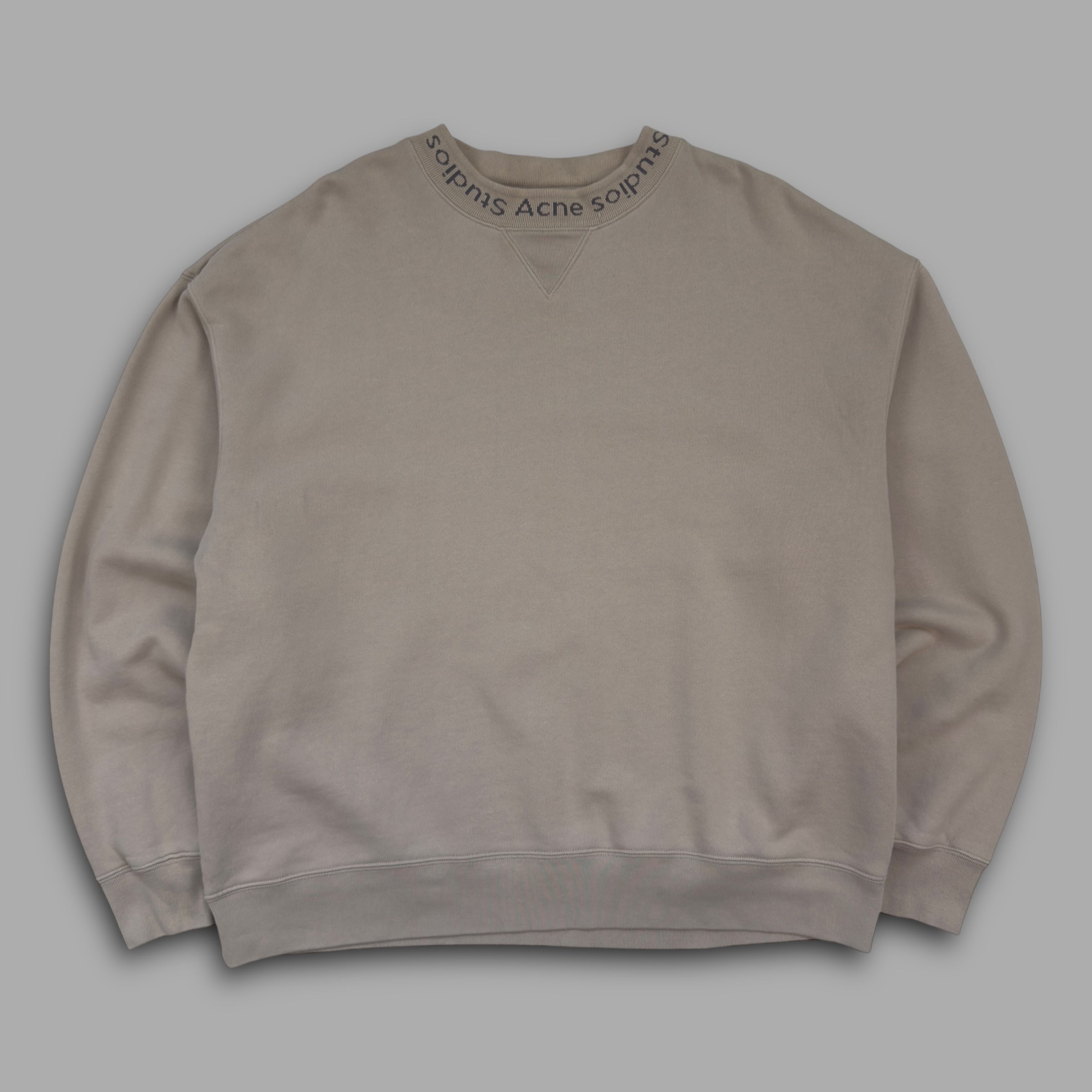Acne studios flogho logo pullover sweatshirt (L)