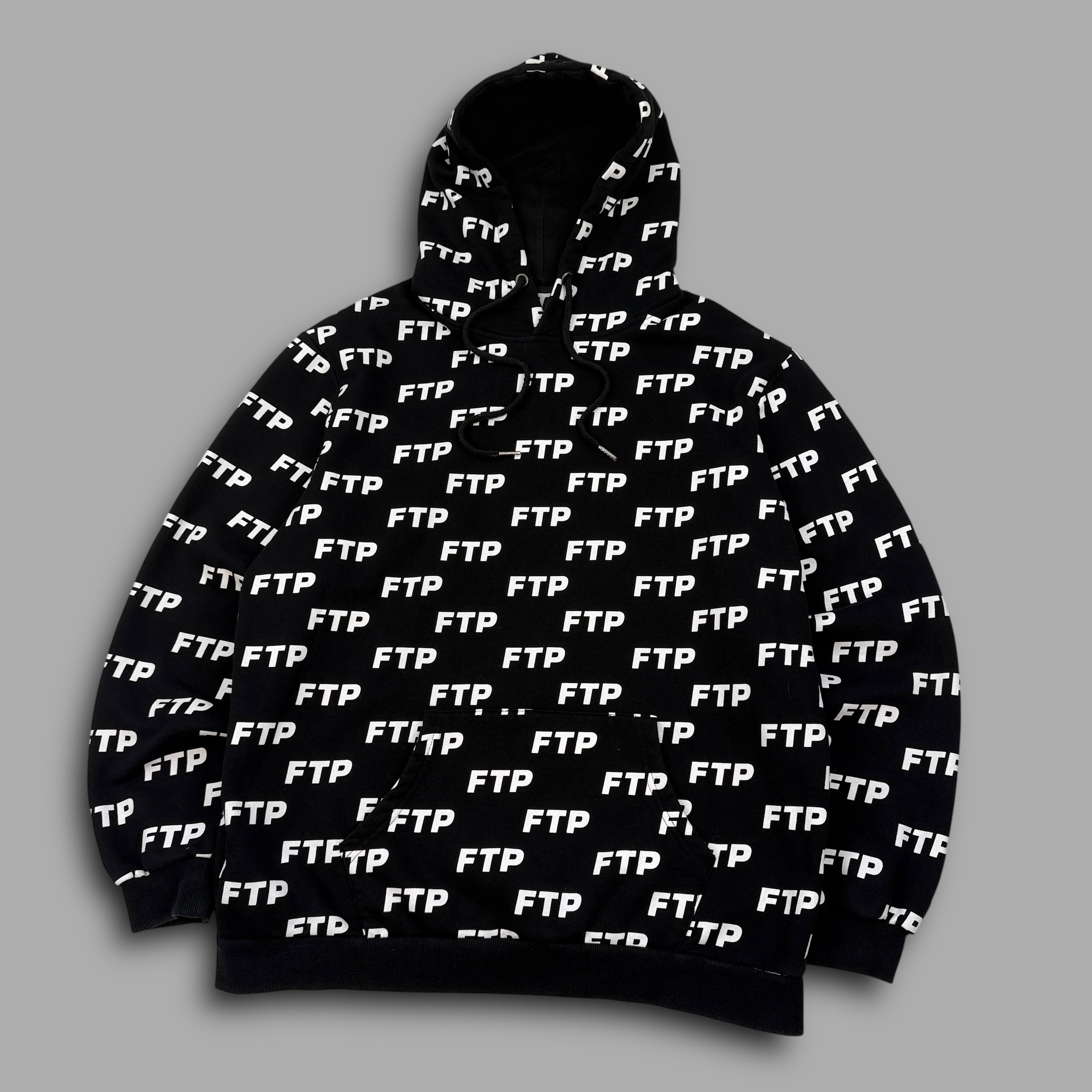 FTP pullover monogram hoodie (XL)