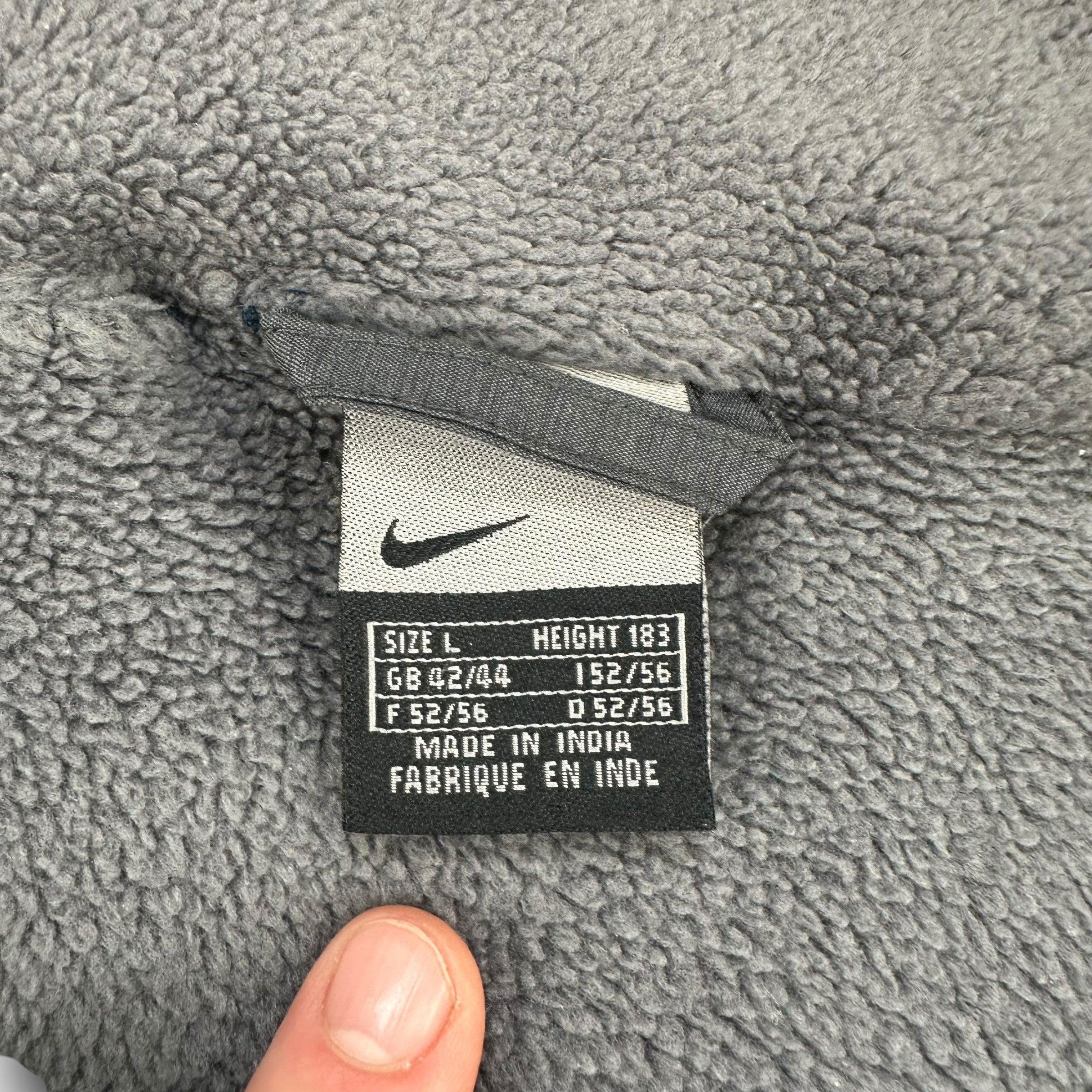 Nike presto 2000's paneled technical fleece jacket (L)