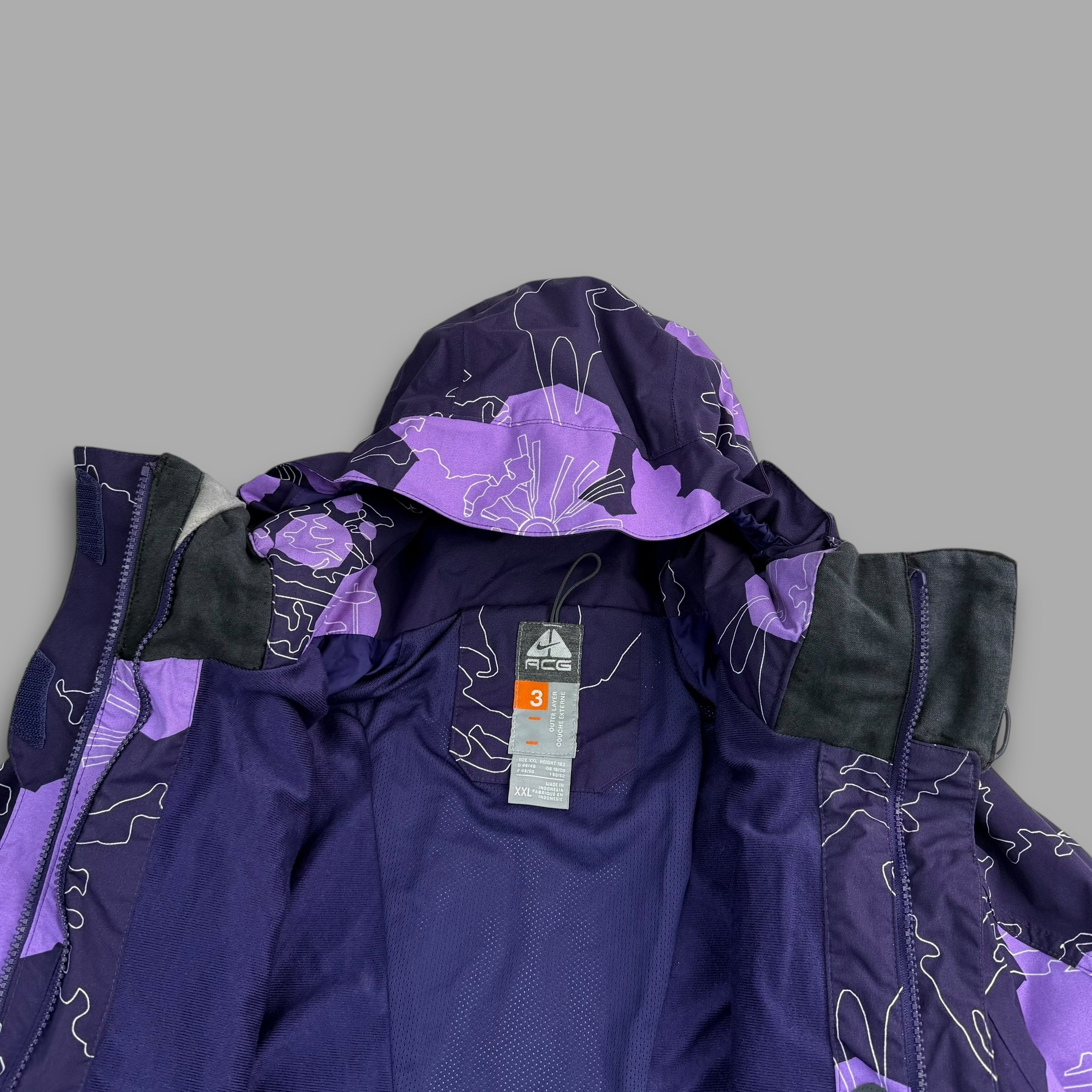 Nike ACG 2000's technical monogram shell jacket (XXL) wms