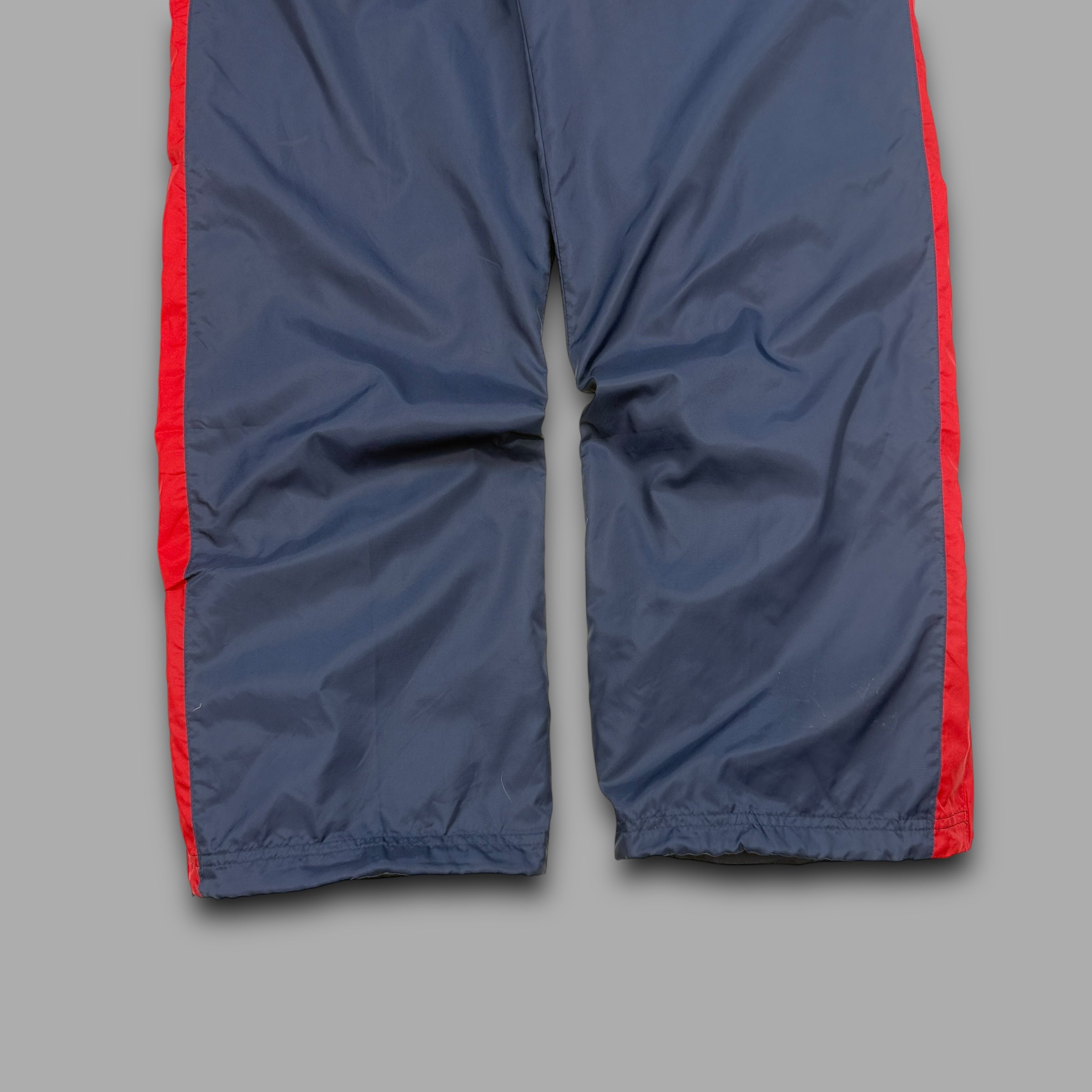 Nike 2000's baggy wide leg track bottoms (S)