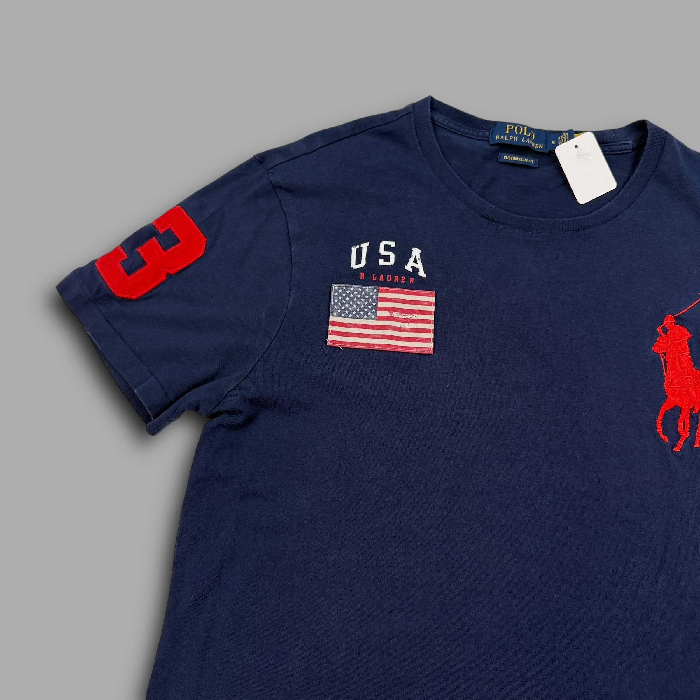 Ralph Lauren 2000's USA big pony tee (M)