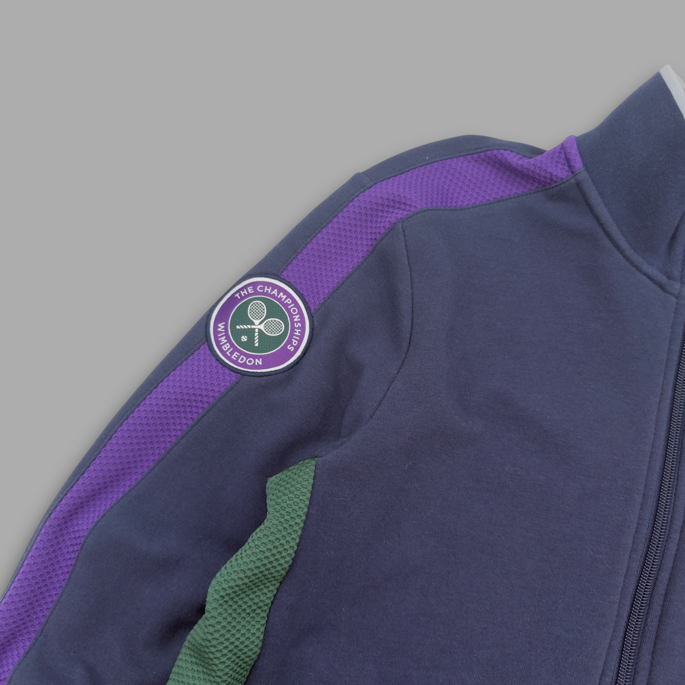 Ralph Lauren 2000's wimbleton zip-up track jacket (S)