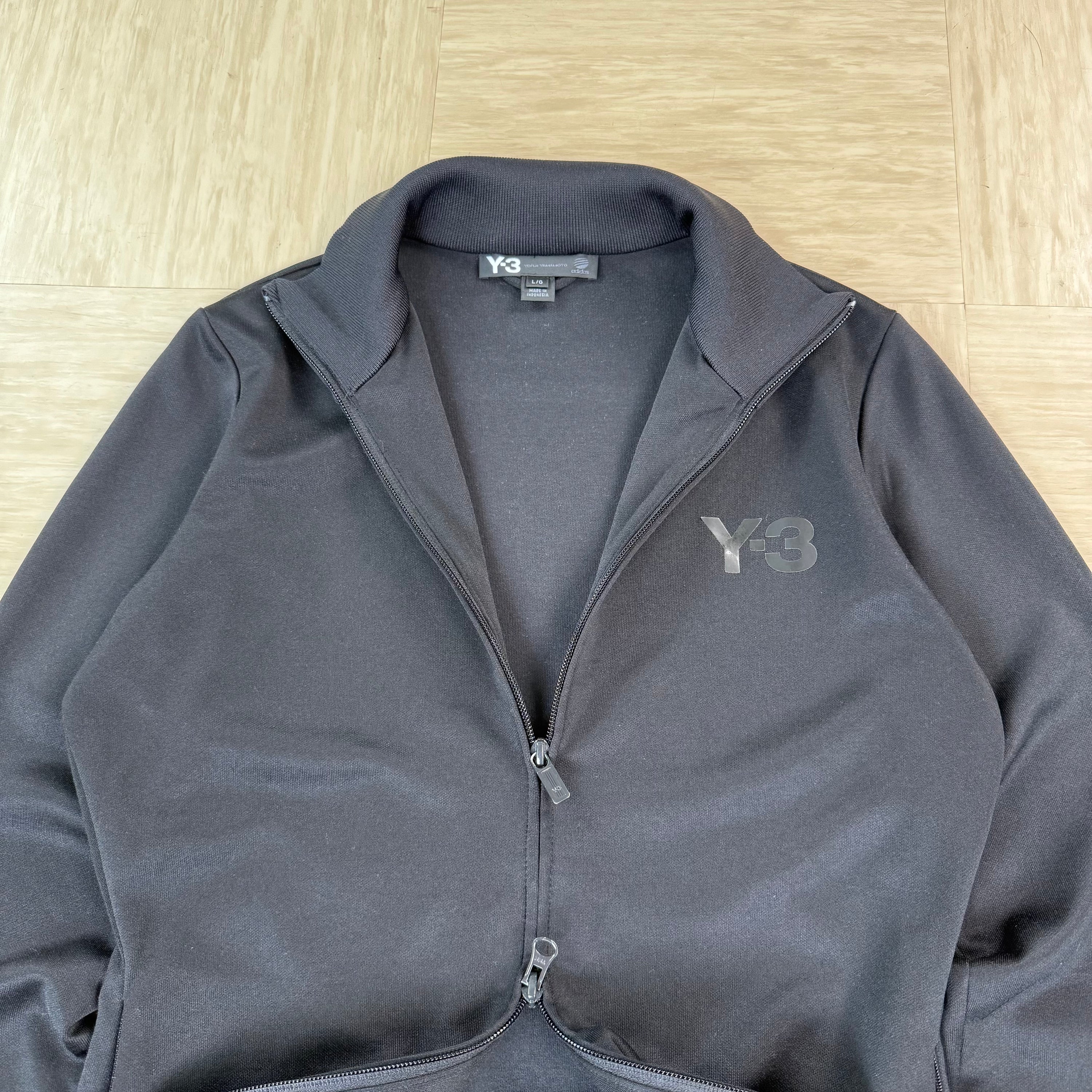 Adidas x Yohji Yamamoto 2010 technical two way zip high neck jacket (L) wms
