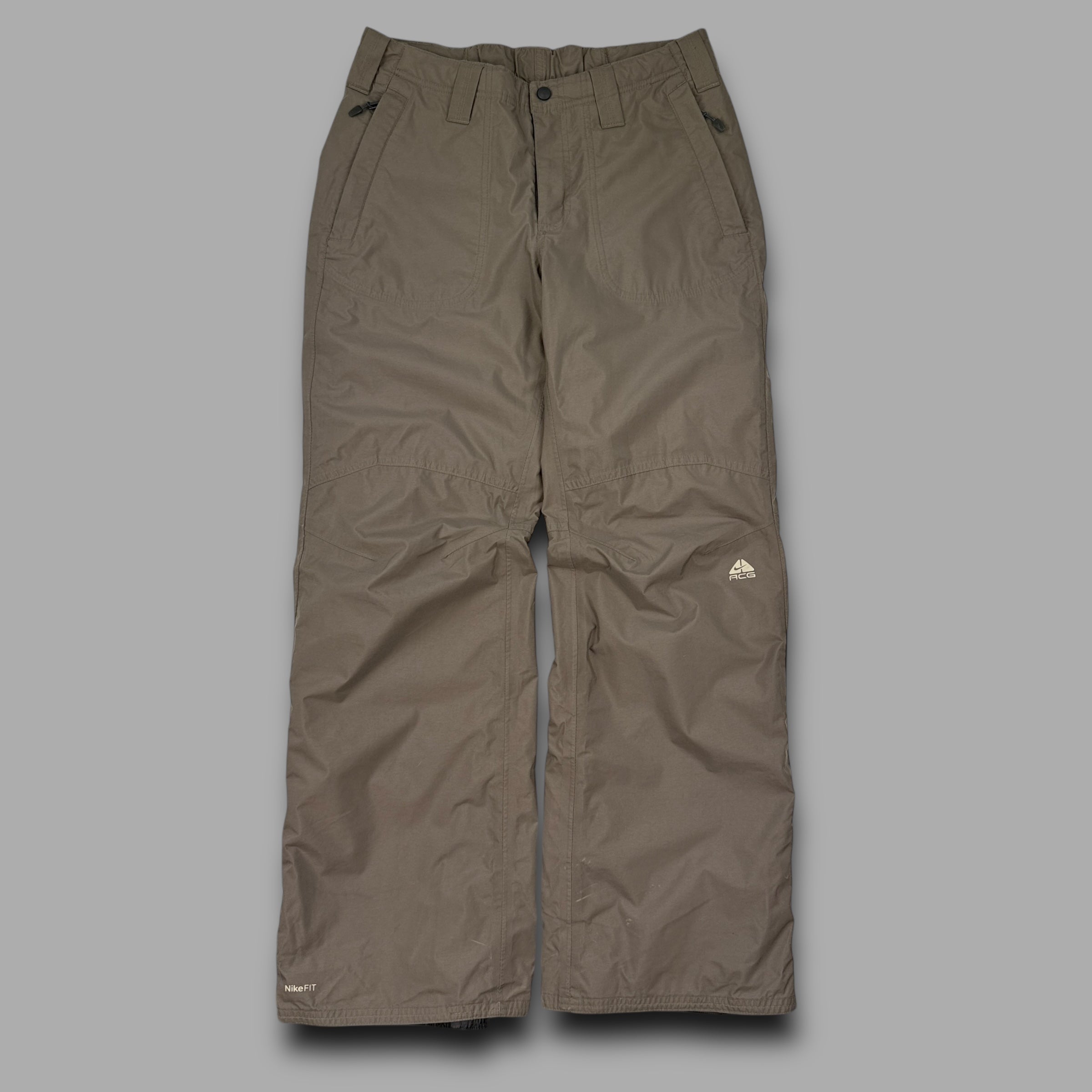 Nike ACG 2000's technical baggy ski sallopettes (M) wms