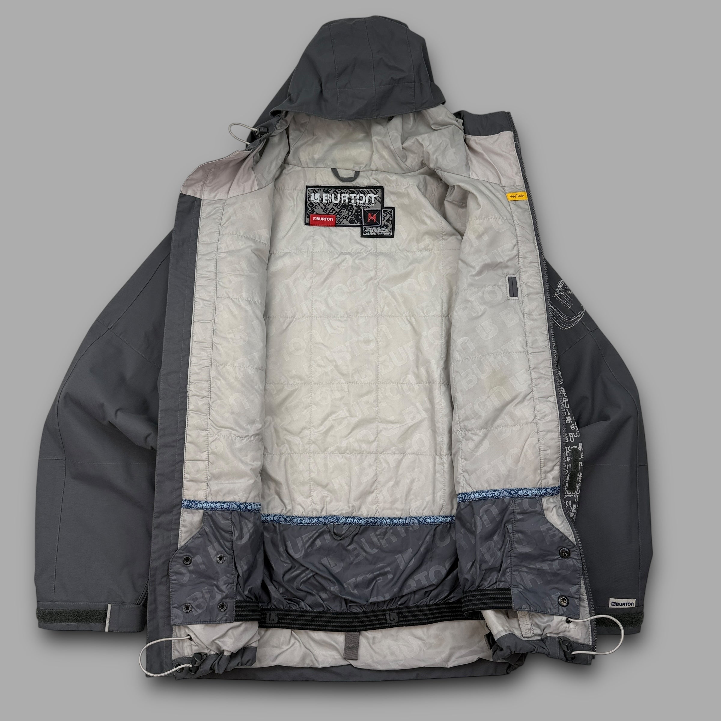 Burton 2000's technical multi-pocket softshell ski jacket (M-L)