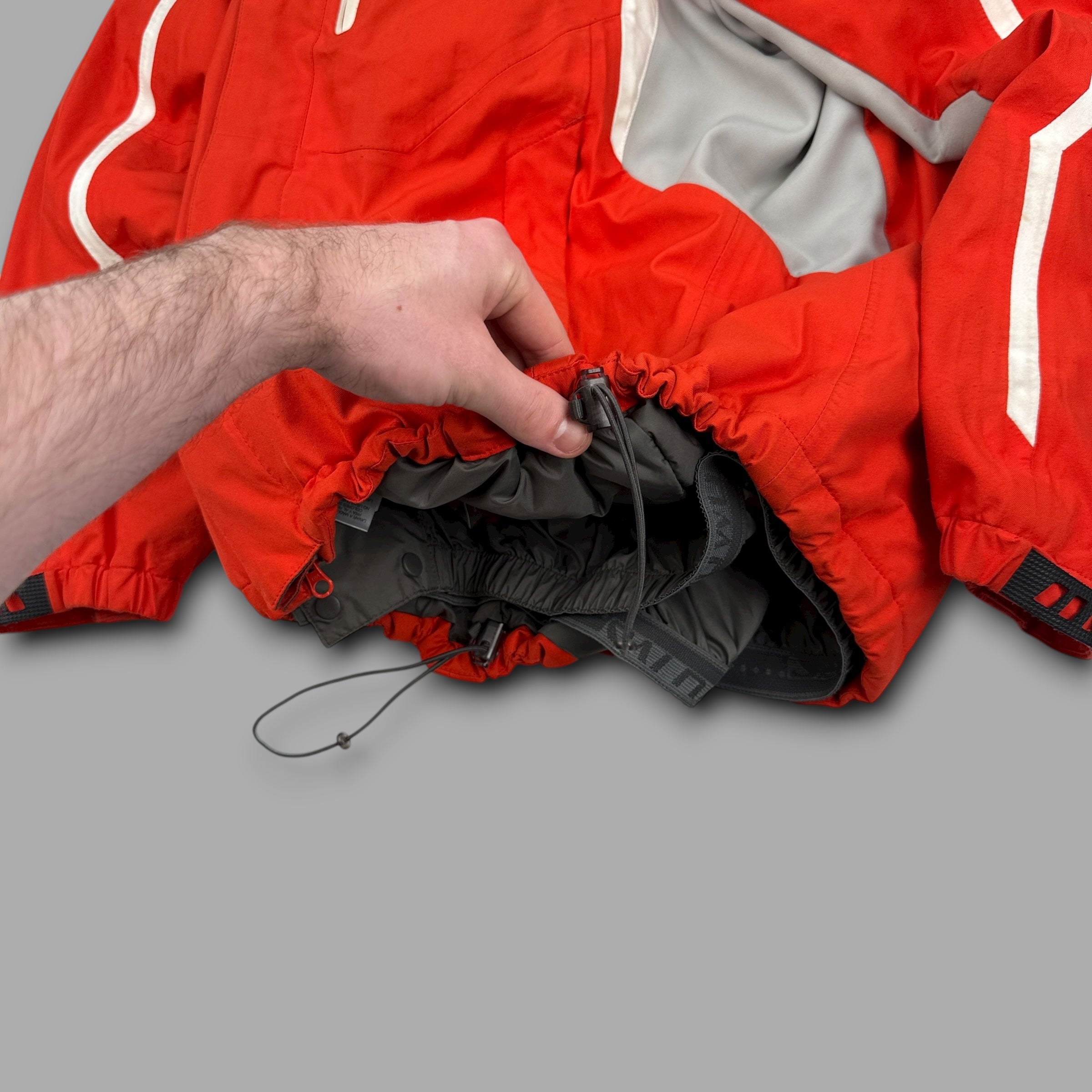 Salomon 2007 technical multi-pocket recco clima-pro storm ski jacket (M)