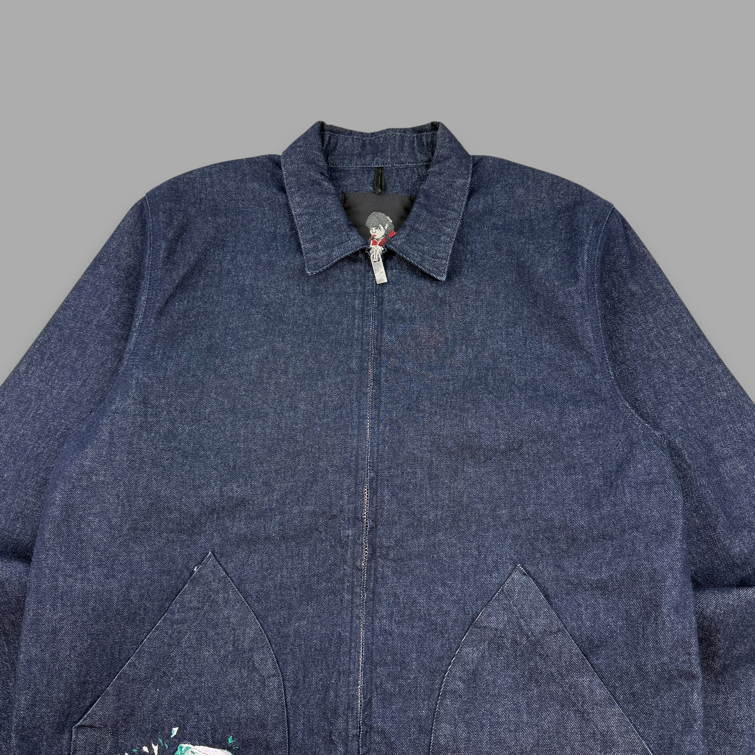 Derschutze embroidered asteroids workwear jacket (L)