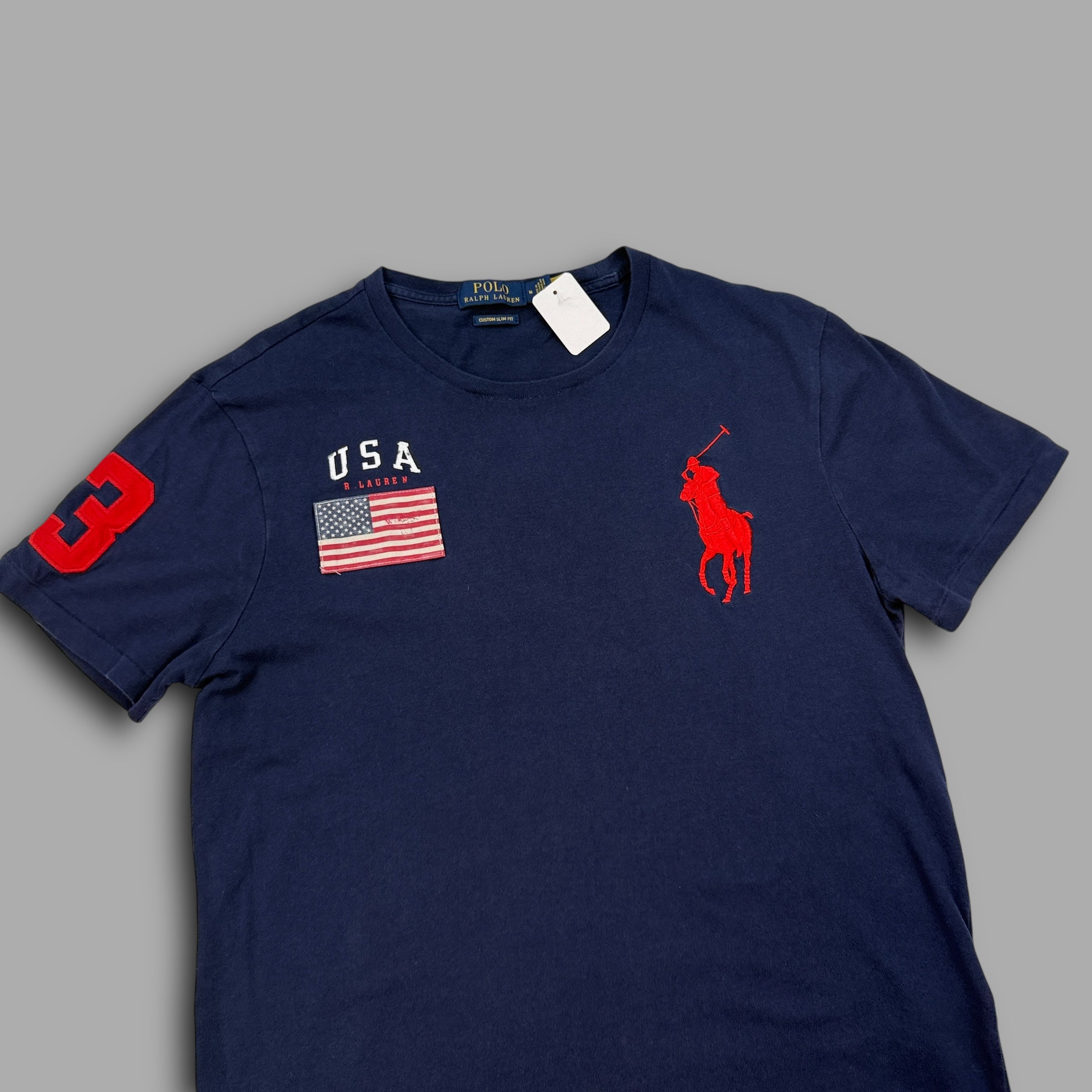 Ralph Lauren 2000's USA big pony tee (M)