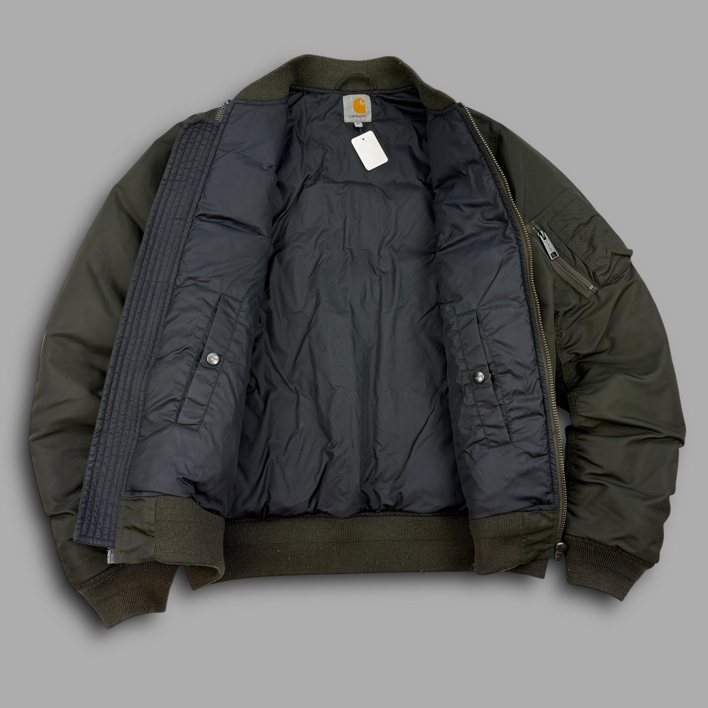 Carhartt 2000's nylon ashton bomber jacket (M)