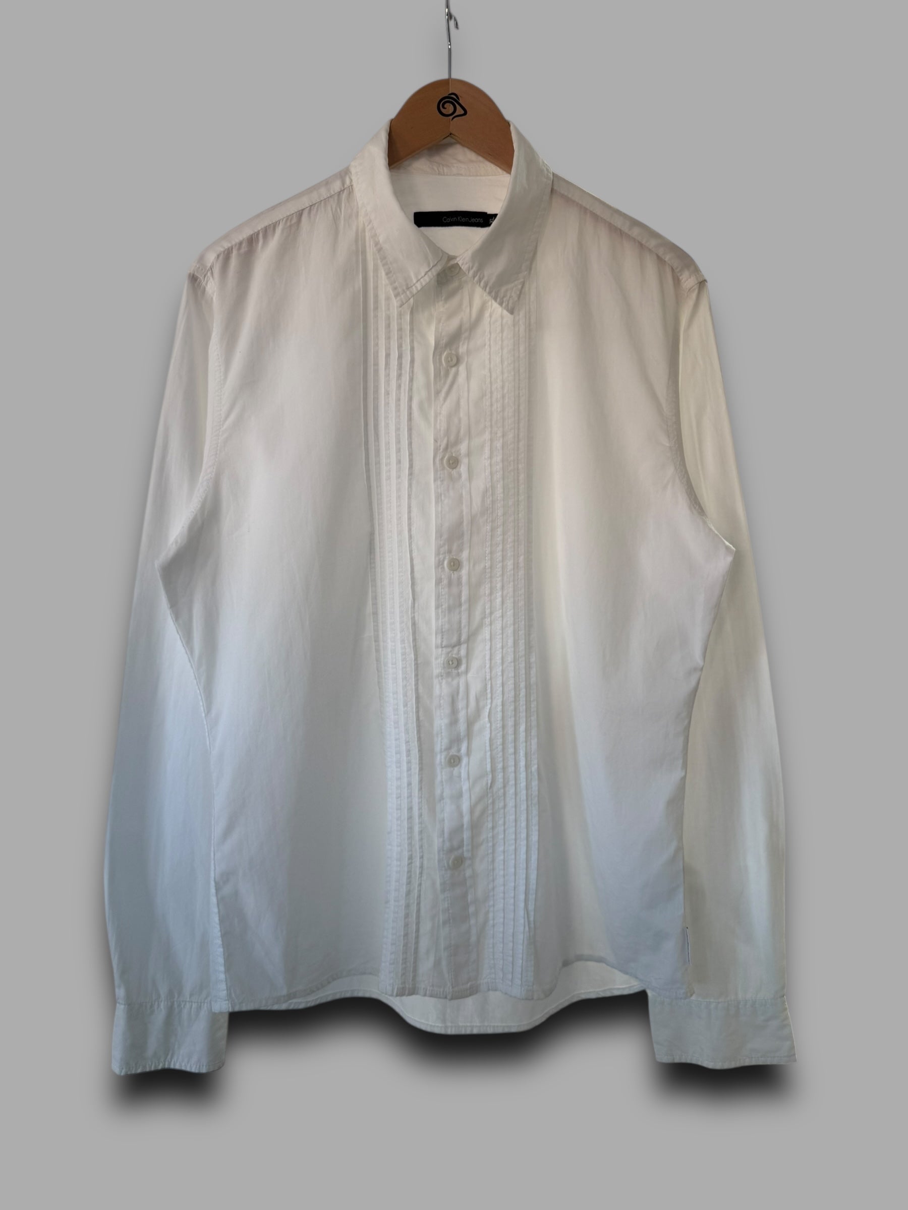 Calvin Klein formal long sleeve button up shirt (L)