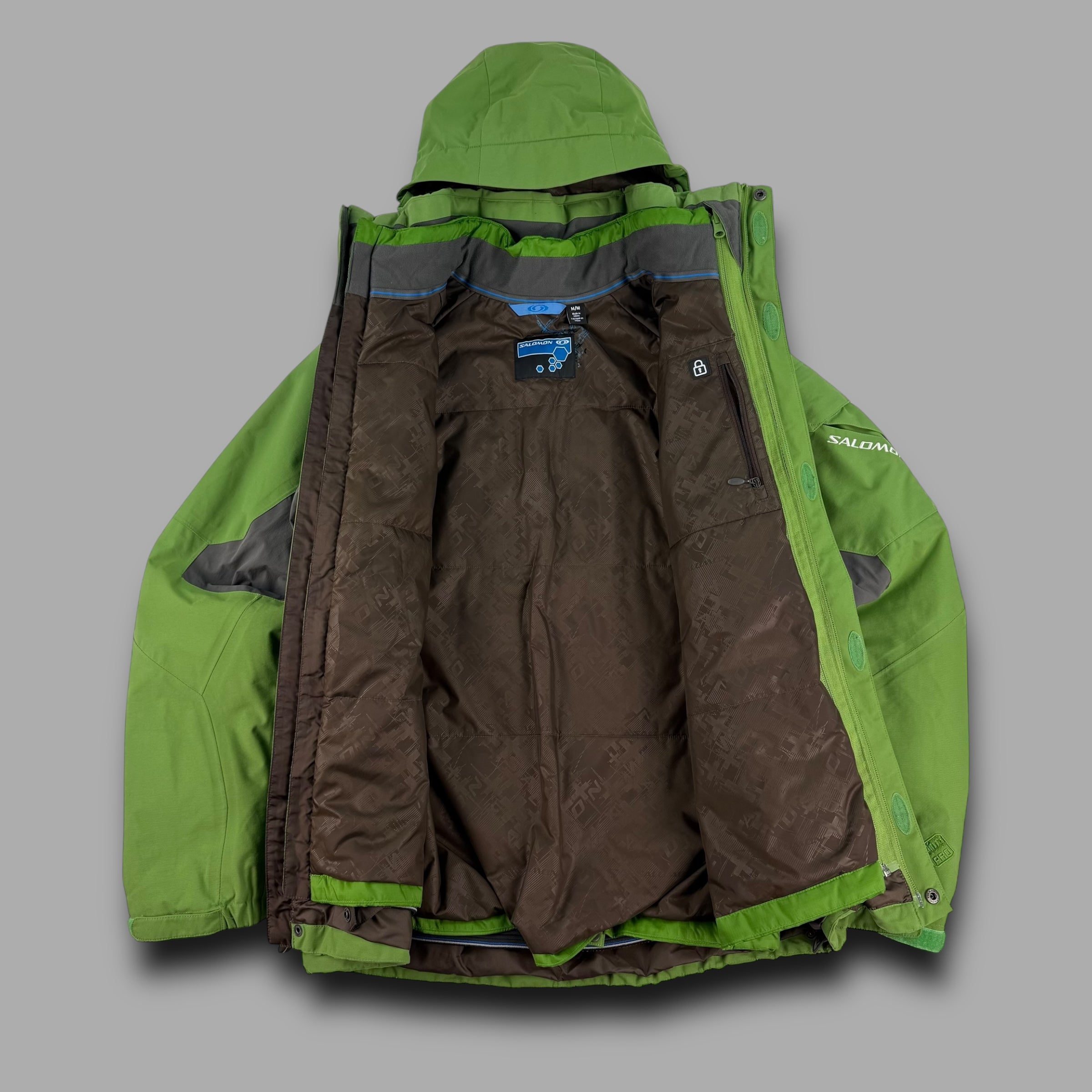 Salomon 2008 technical 2in1 clima-pro ski jacket (M)