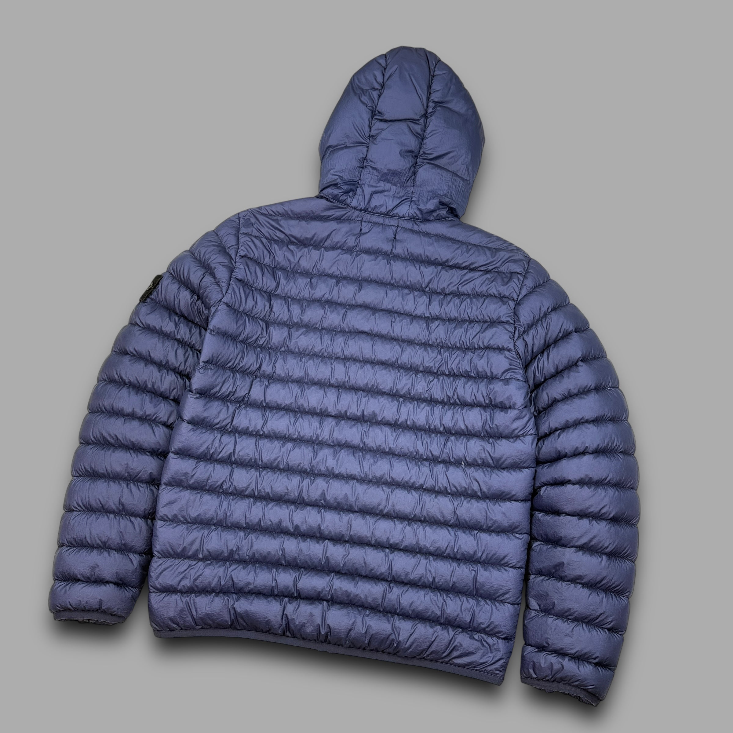 Stone island garment dyed downfilled puffer jacket (M)