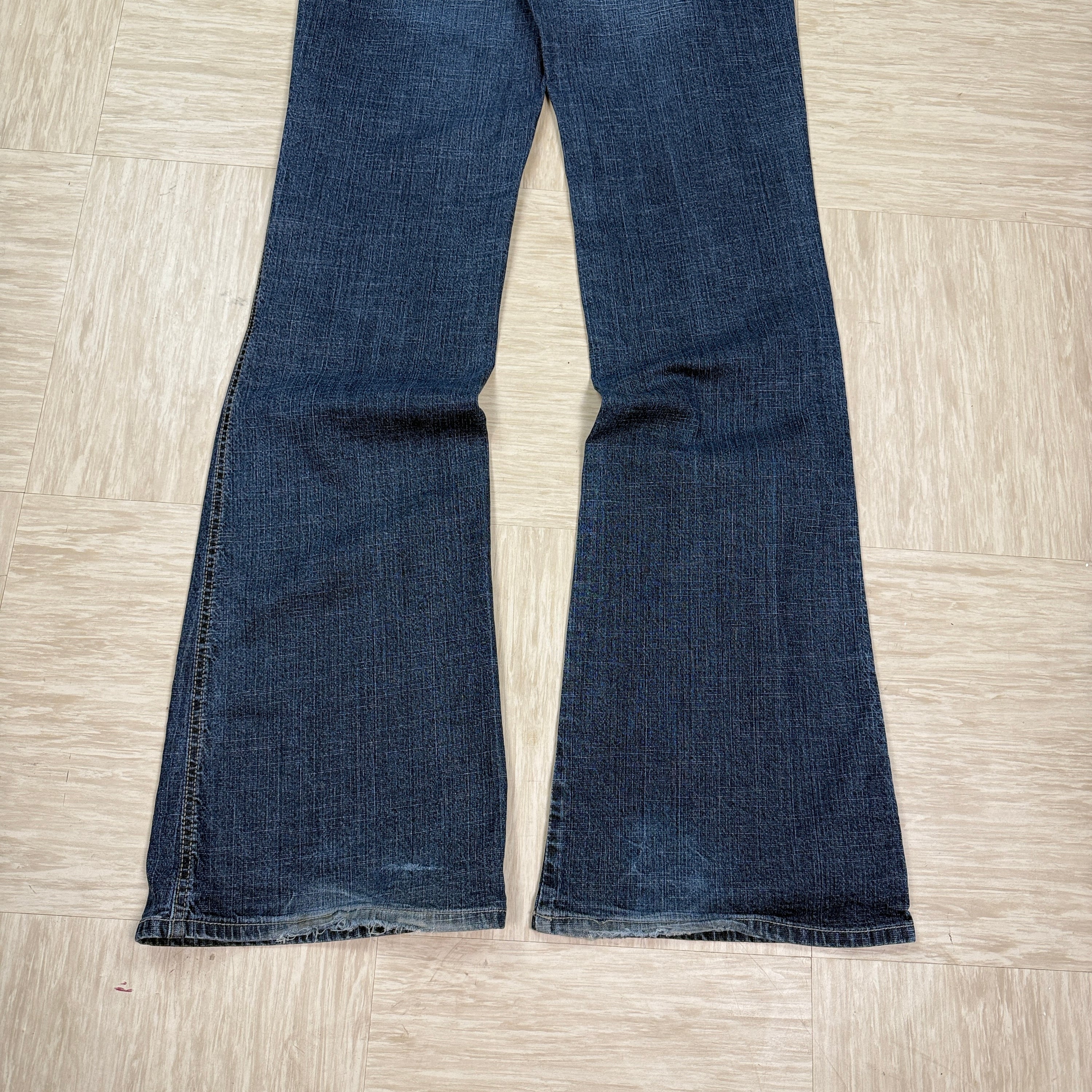 Diesel 2000's low waisted flared bootcut denim jeans (S-M)