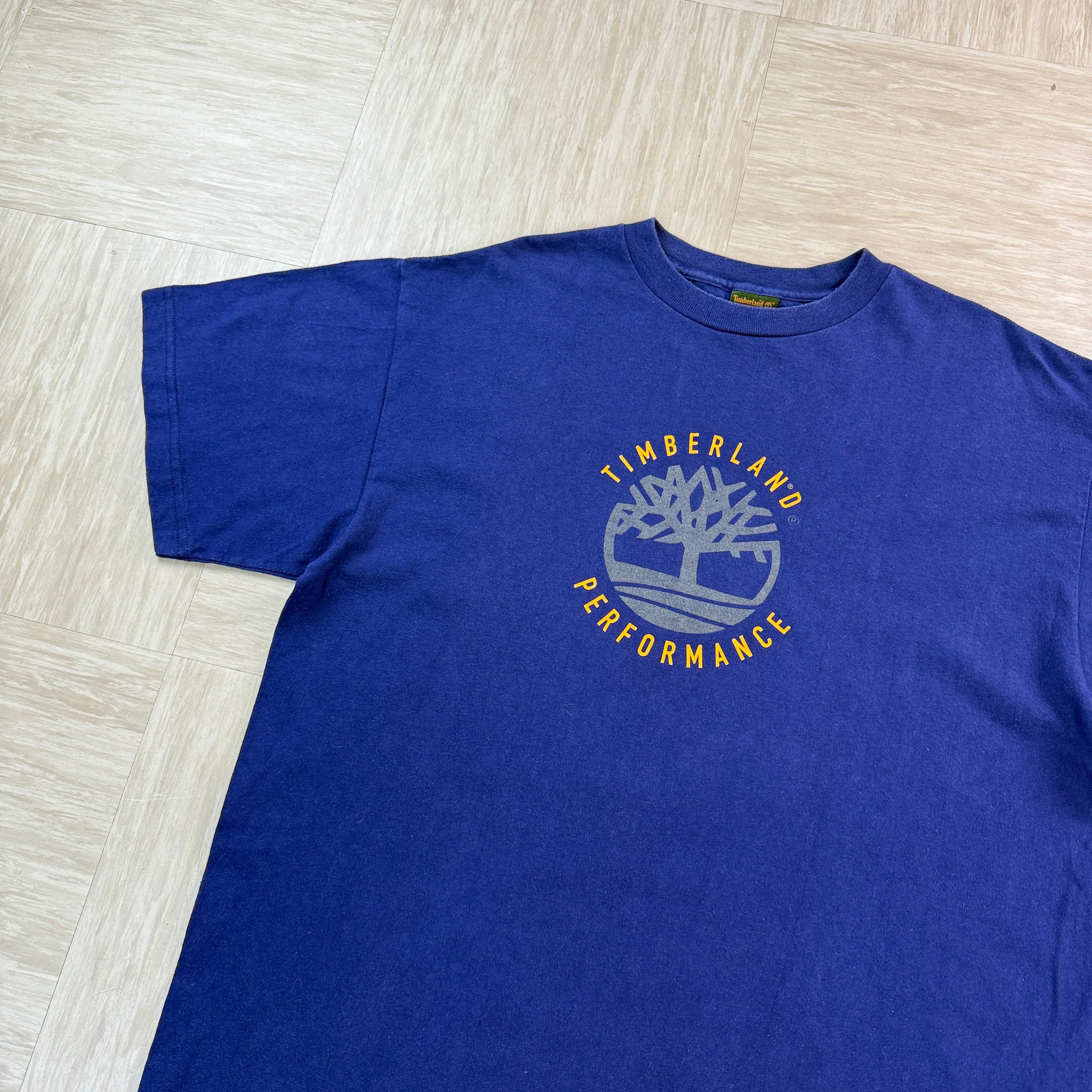 Timberland 1990's reflective graphic sellout tee (M)