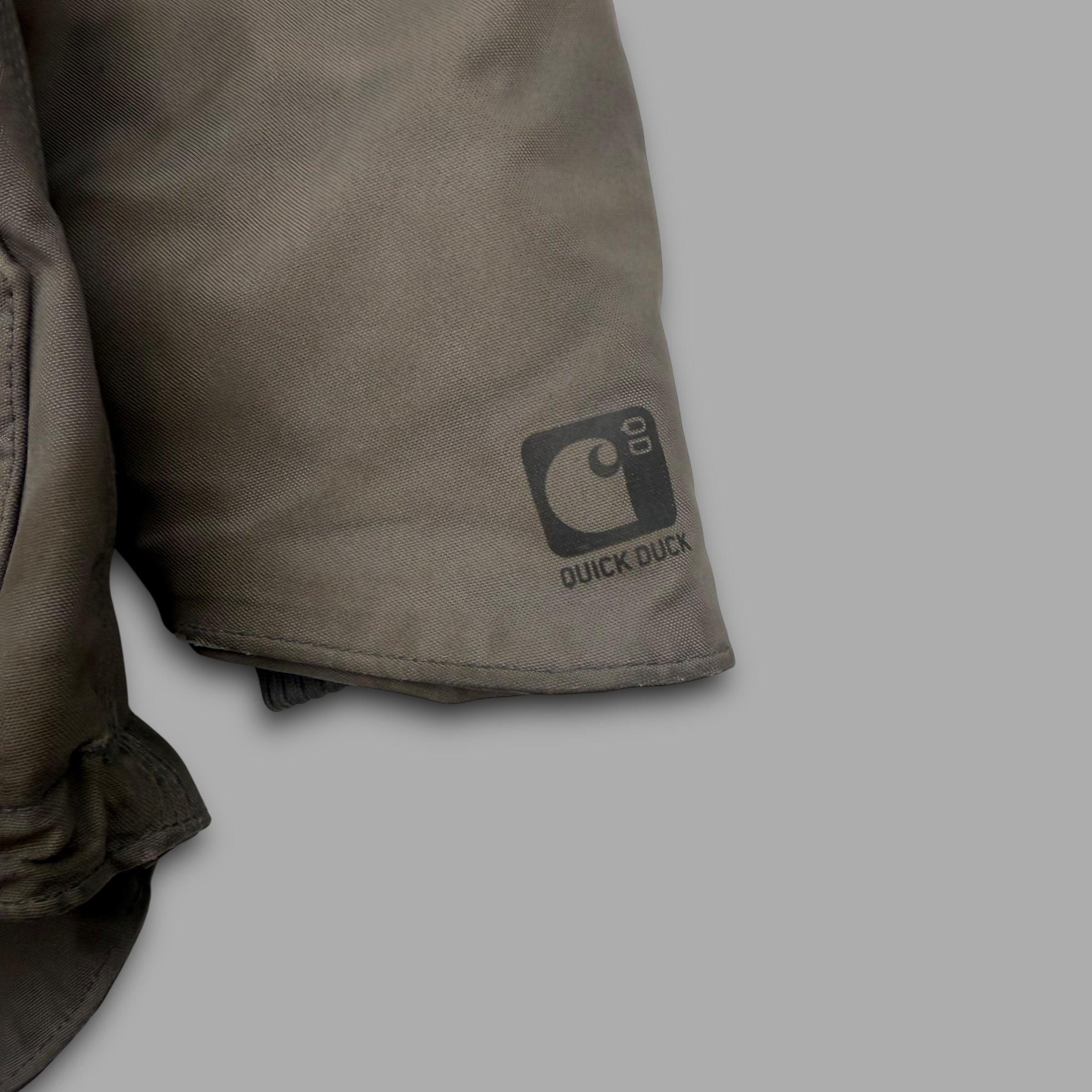 Carhartt 2000's multi-pocket quick duck workwear jacket (M-L)
