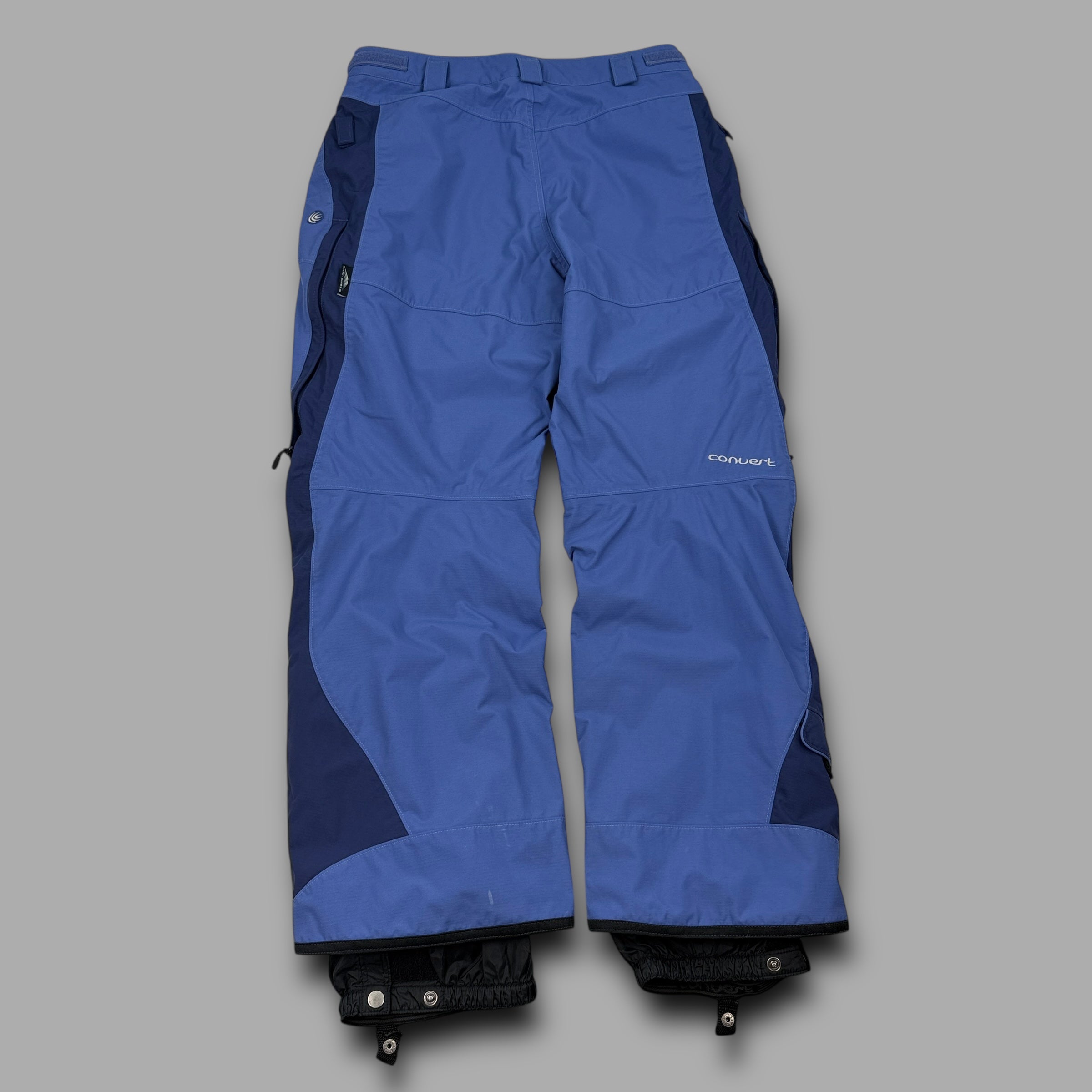 Columbia convert 2000's technical softshell ski sallopettes (L) wms