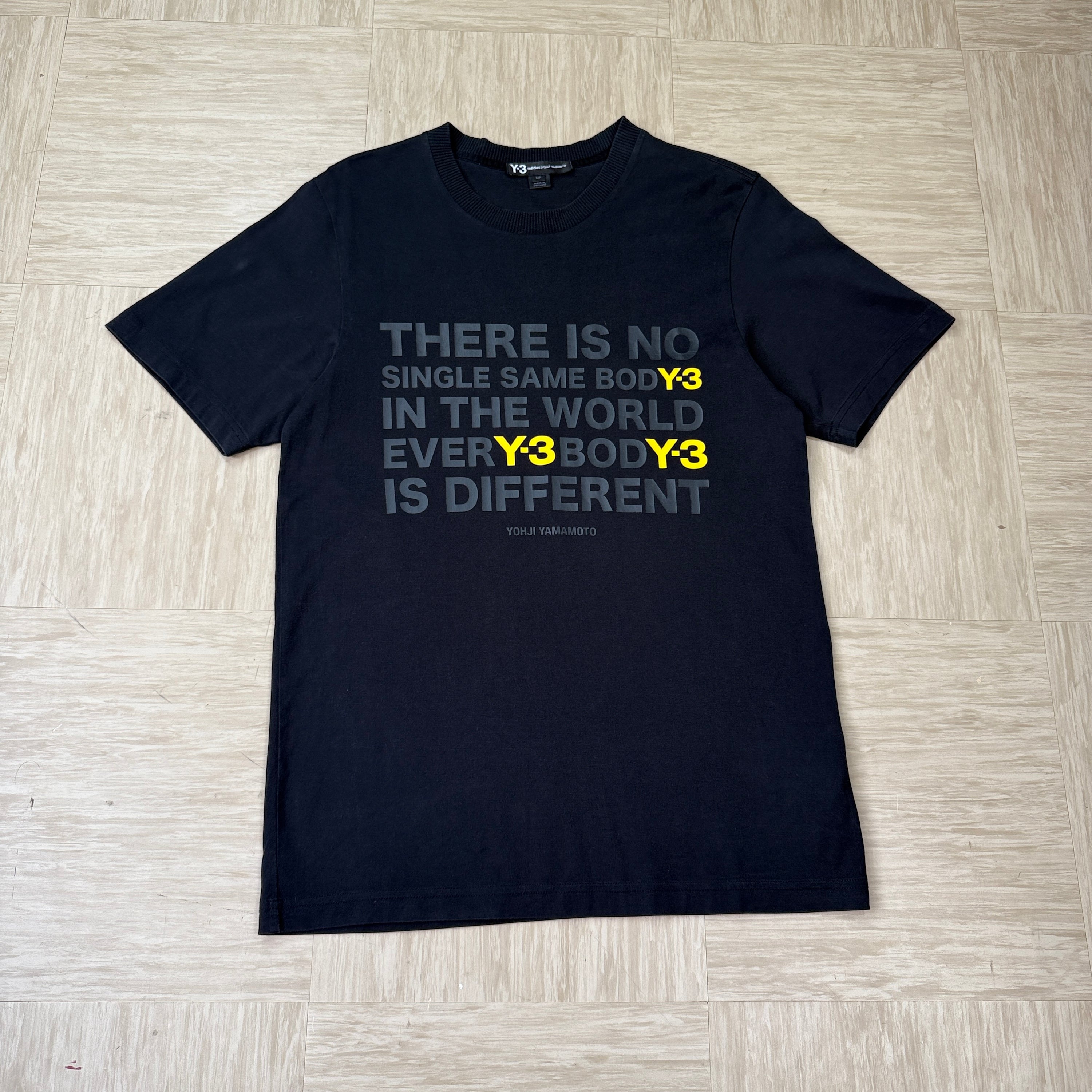 Adidas x Yohji Yamamoto 2018 graphic Y3 tee (S)