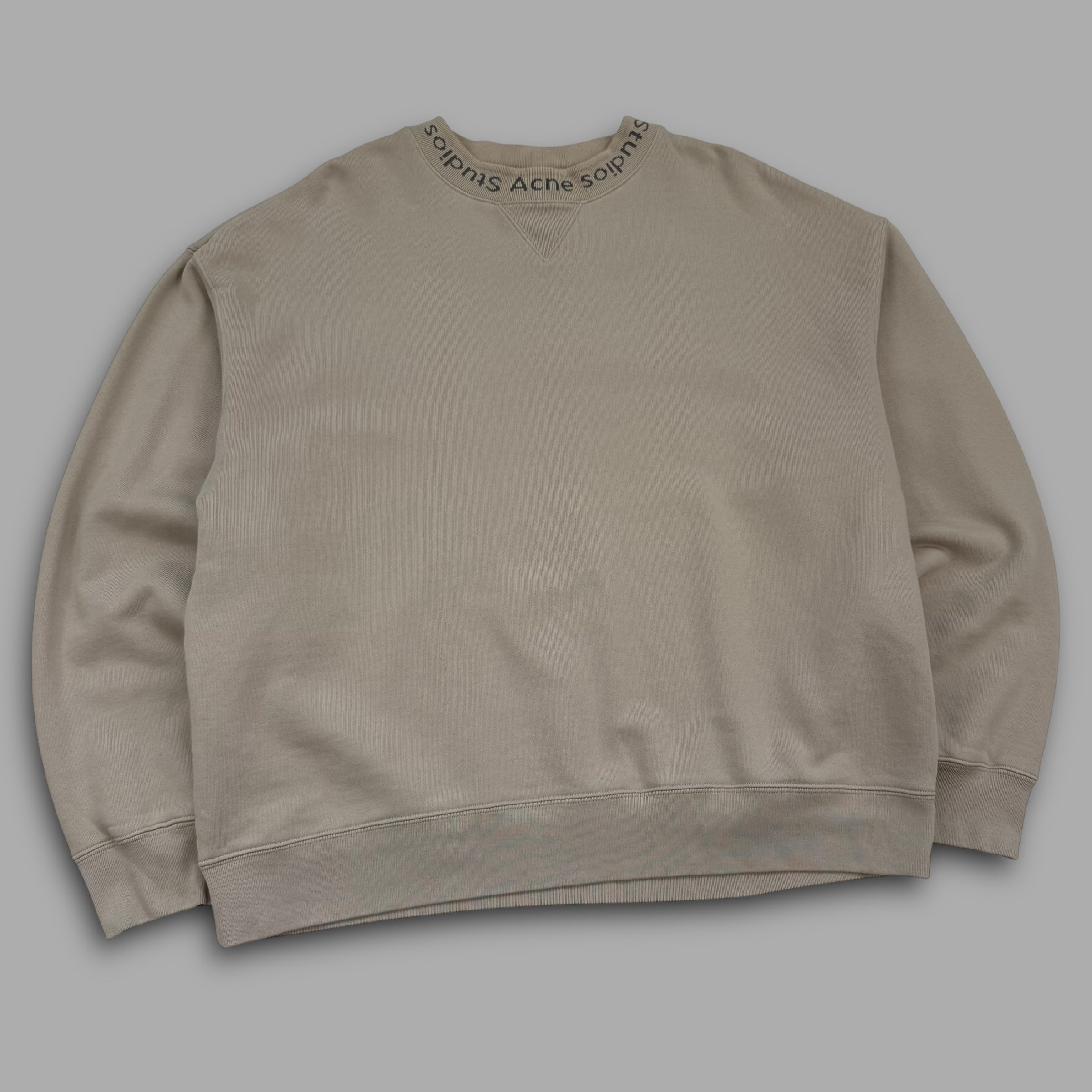 Acne studios flogho logo pullover sweatshirt (L)
