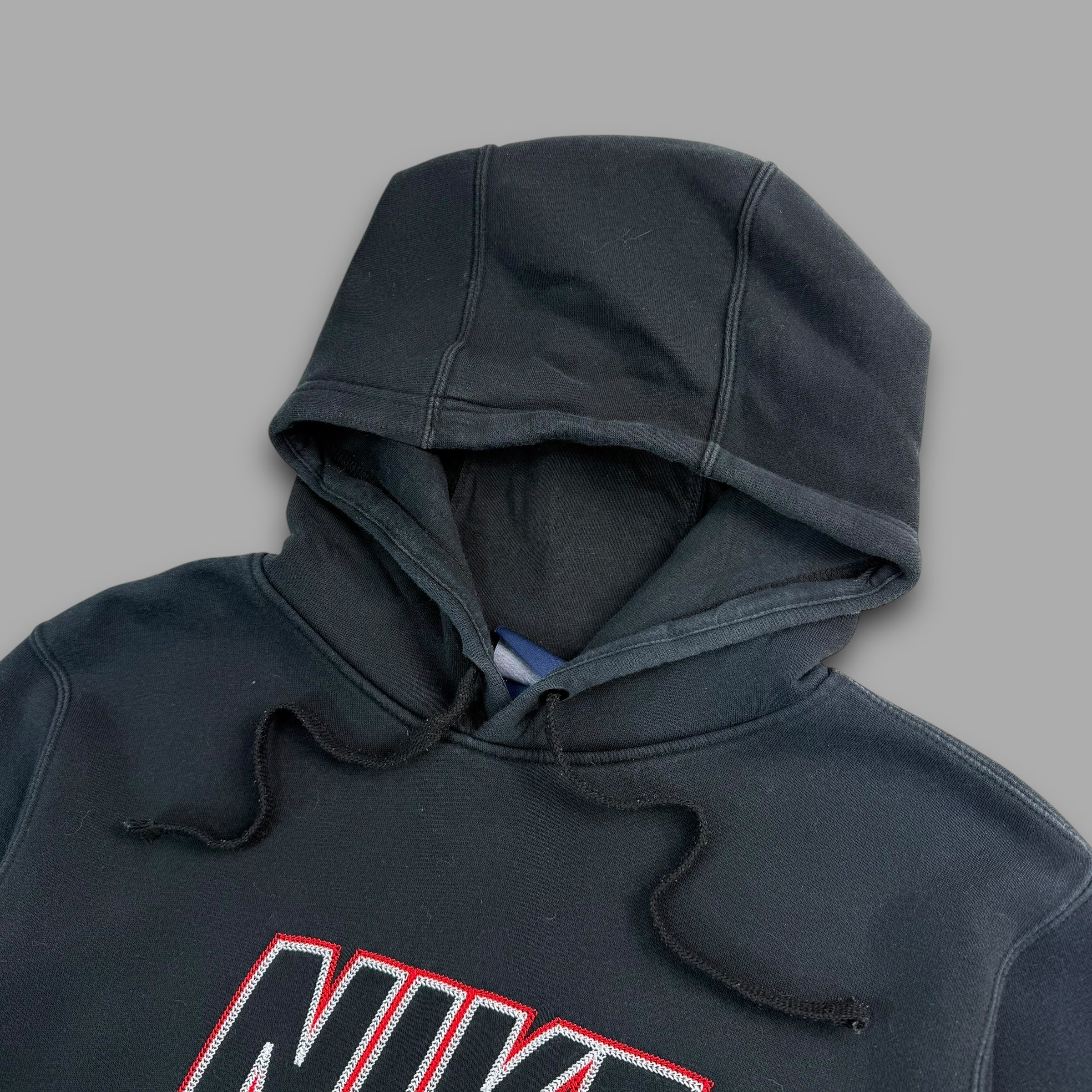 Nike 2000's spellout embroidered club hoodie (S)