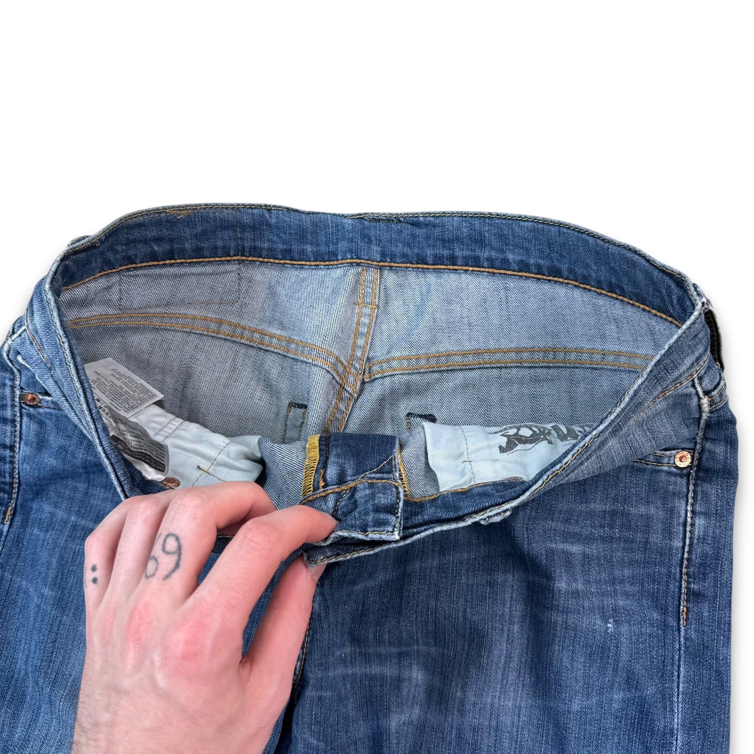 Levi's 527 2000's relaxed fit denim bootcut jeans (S)