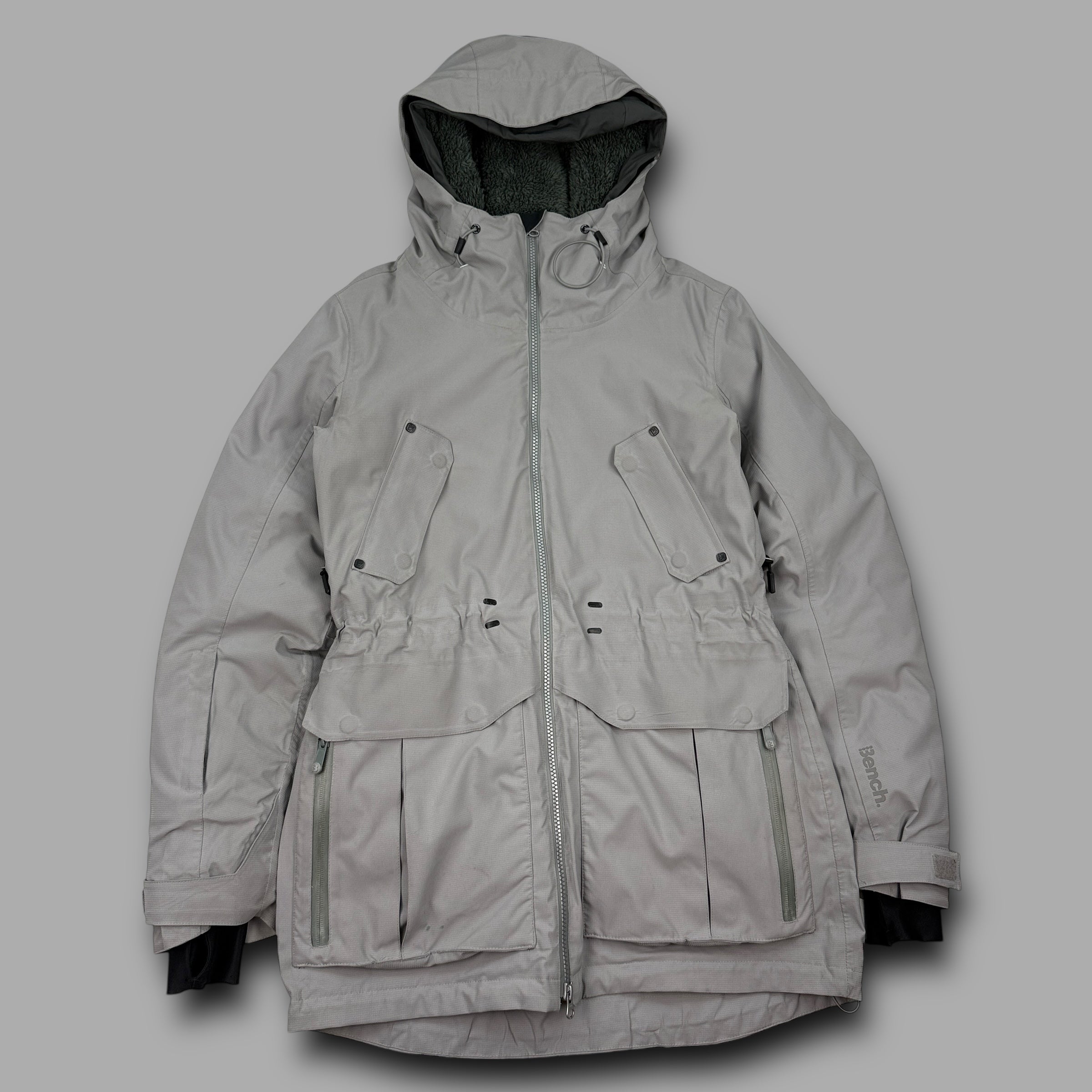 Bench 2000's technical 2in1 softshell multi-pocket parka jacket (S)