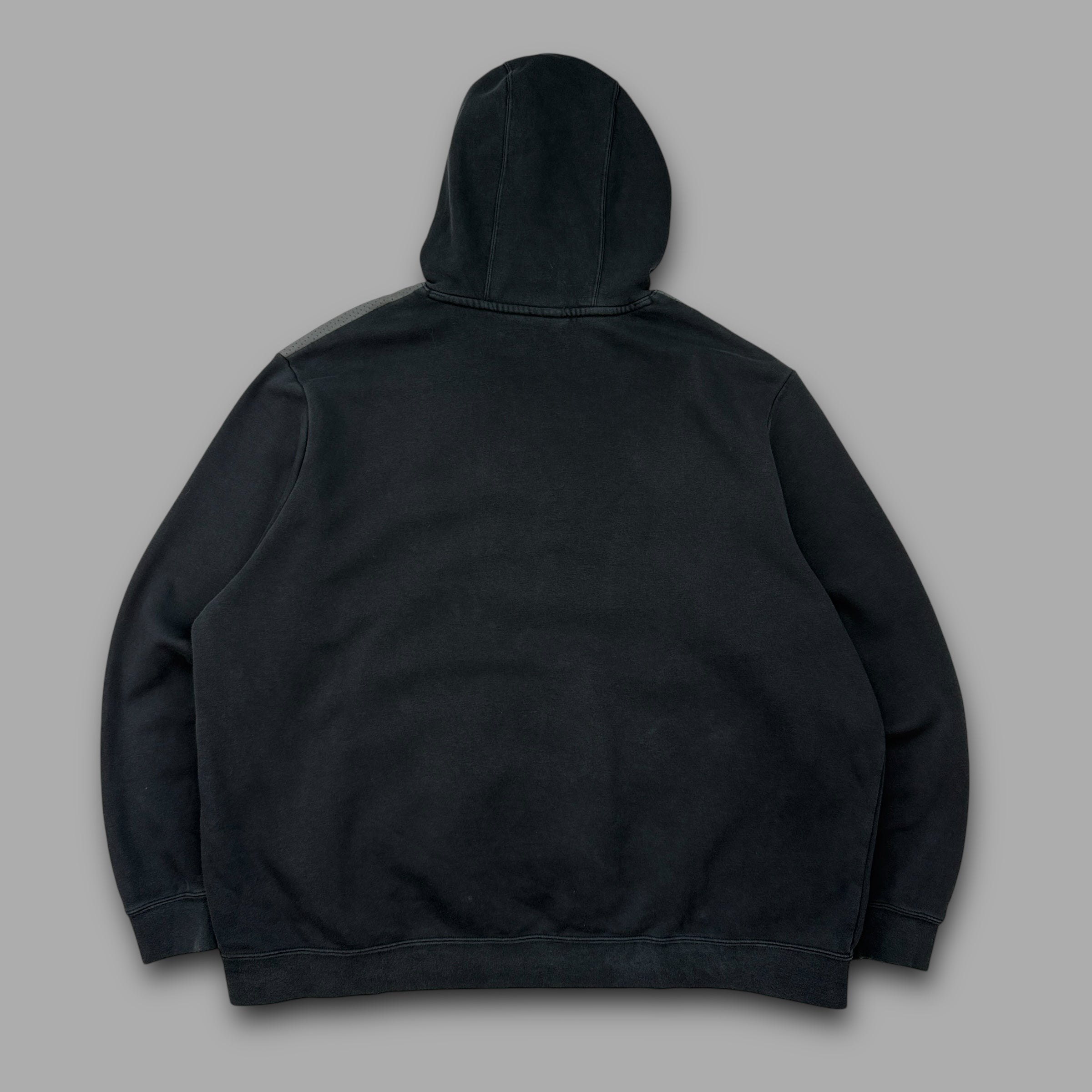 Nike 2000's graphic centre swoosh pullover hoodie (XXL)