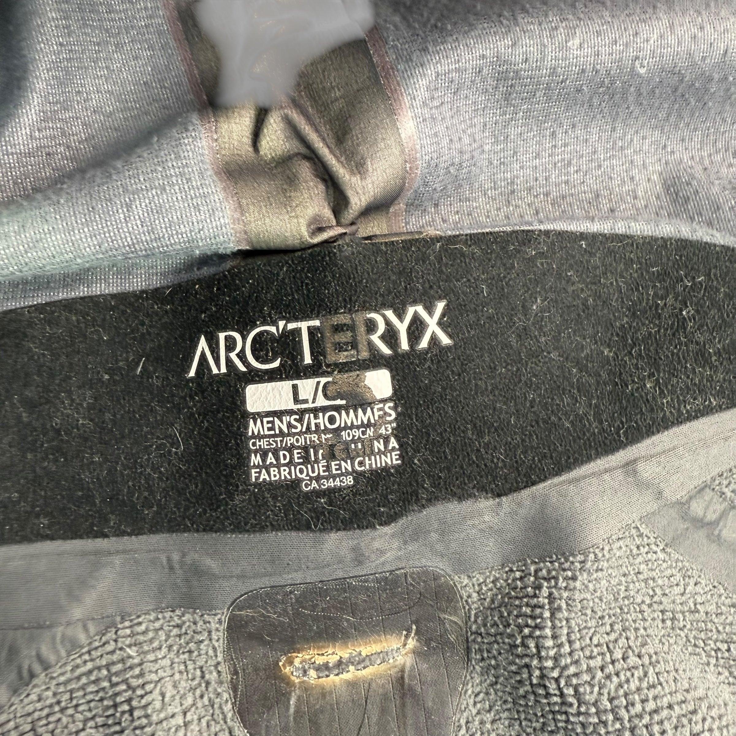 Arcteryx 2000's technical windstopper shell jacket (L)