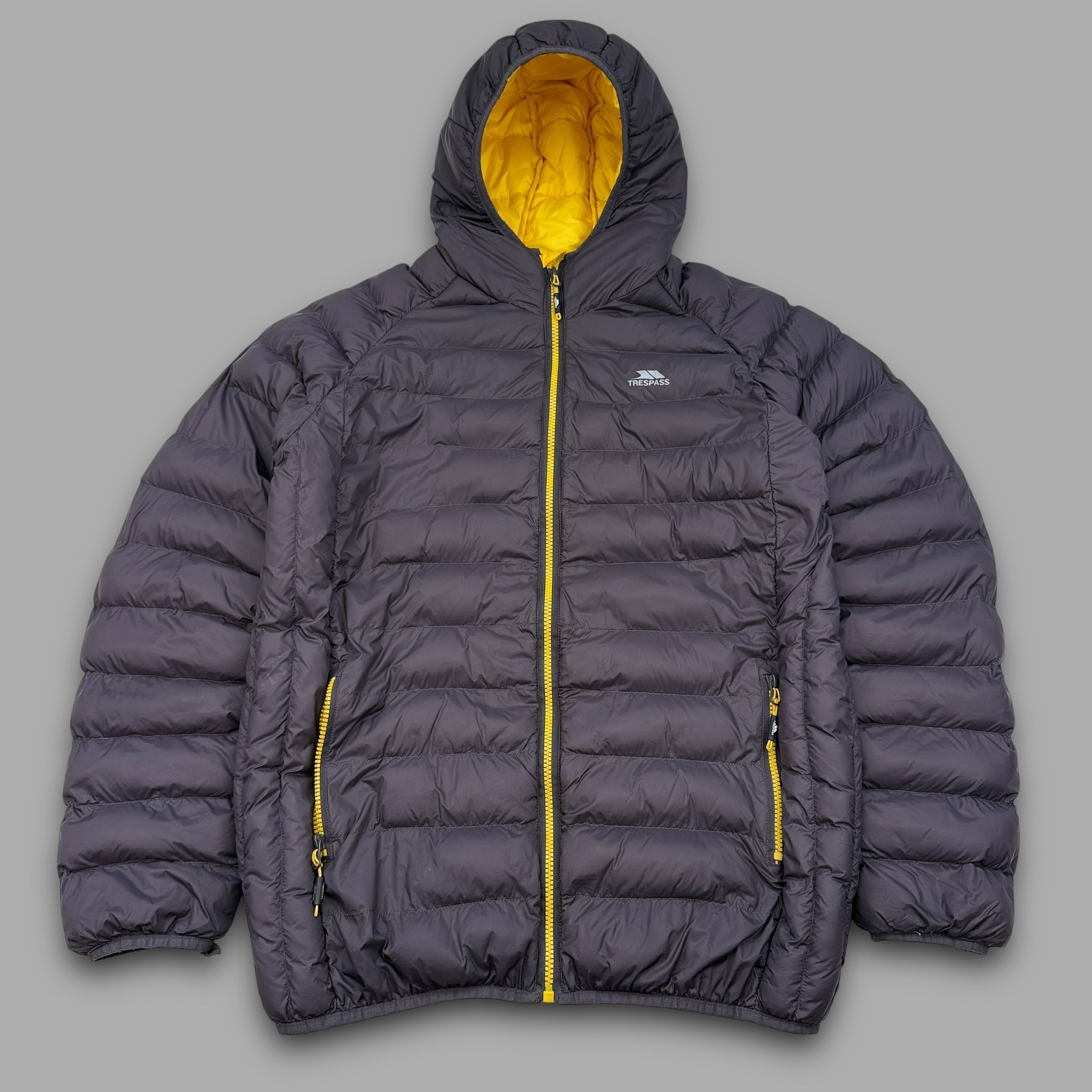 Trespass 2000's downfilled zip-up puffer jacket (S)