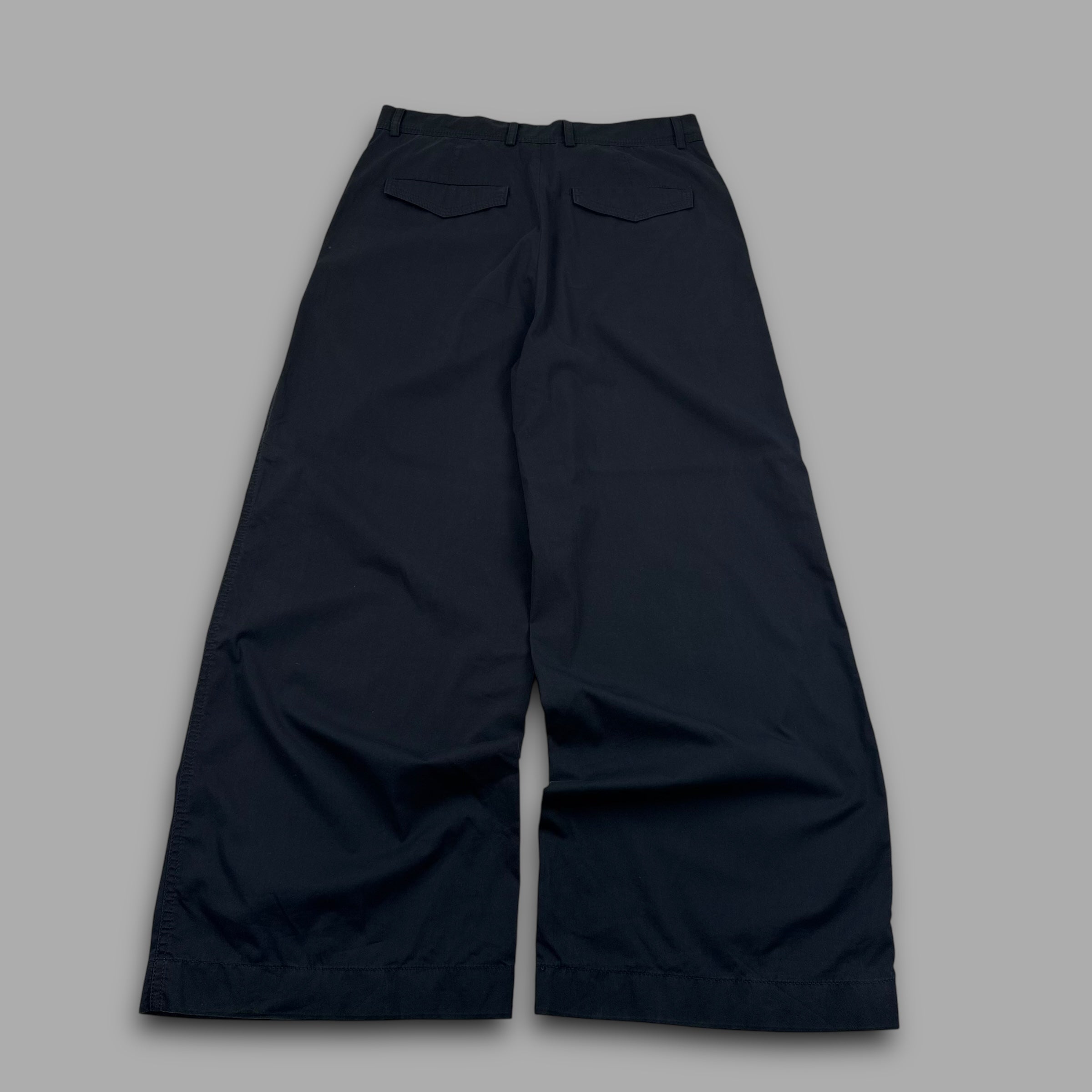 Massimo dutti 2000's pleated wide leg baggy trousers (S)