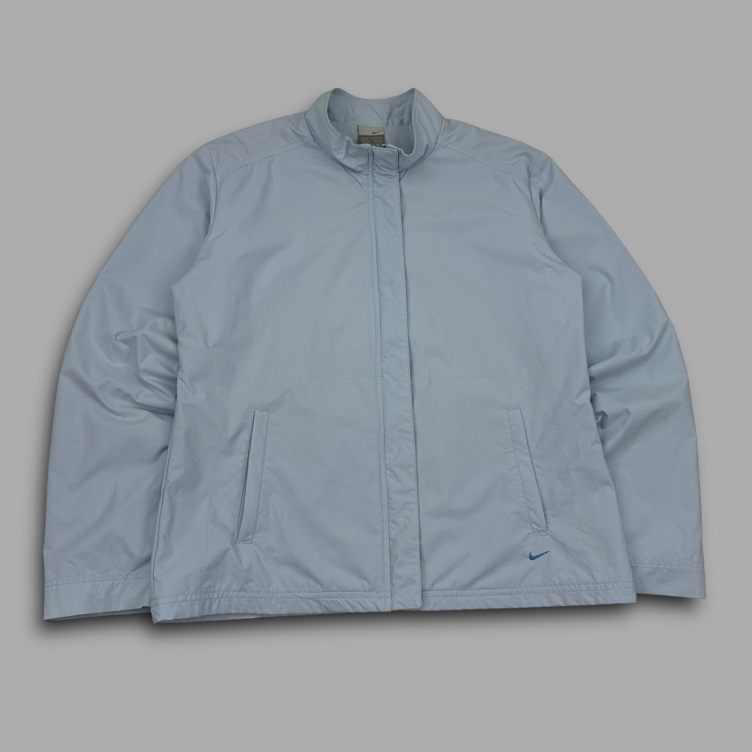 Nike 2000's technical zip-up softshell velcro jacket (S)