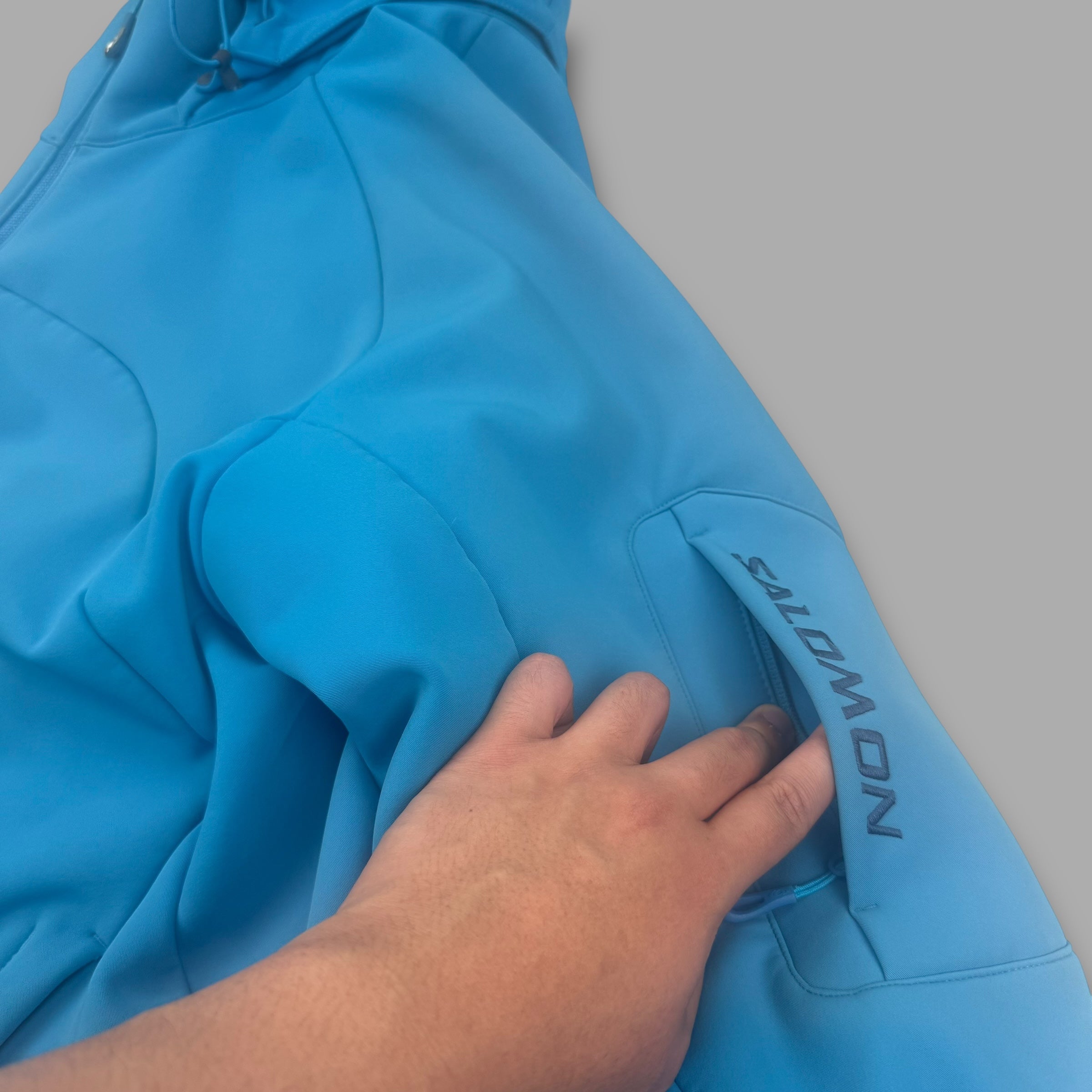 Salomon 2010 technical 2in1 clima pro softshell ski jacket (M)