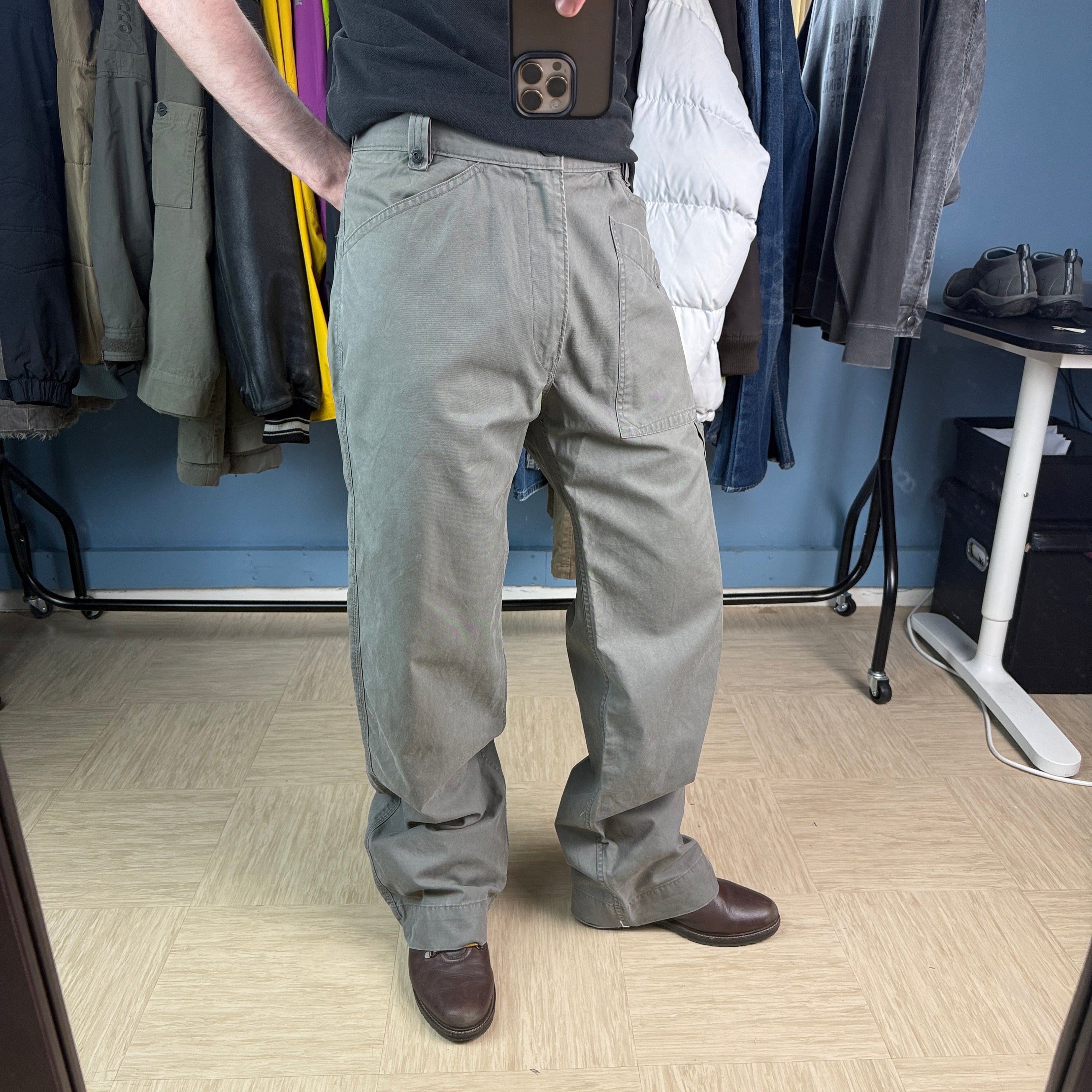 Diesel 2000's relaxed fit bootcut carpenter jeans (M)