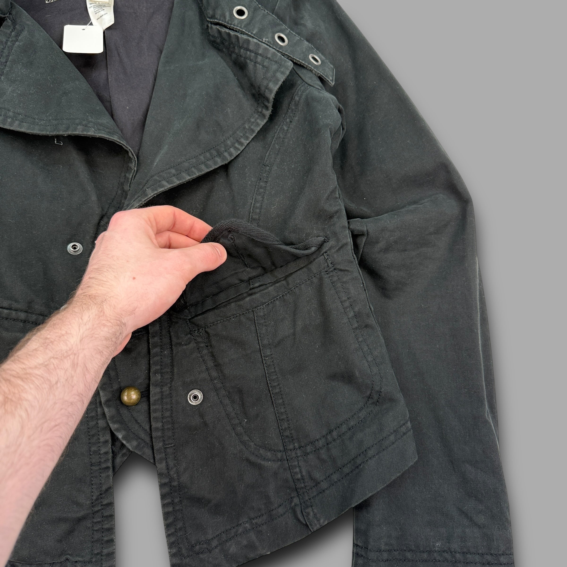 Diesel 2000's technical button closure blazer jacket (L) wms