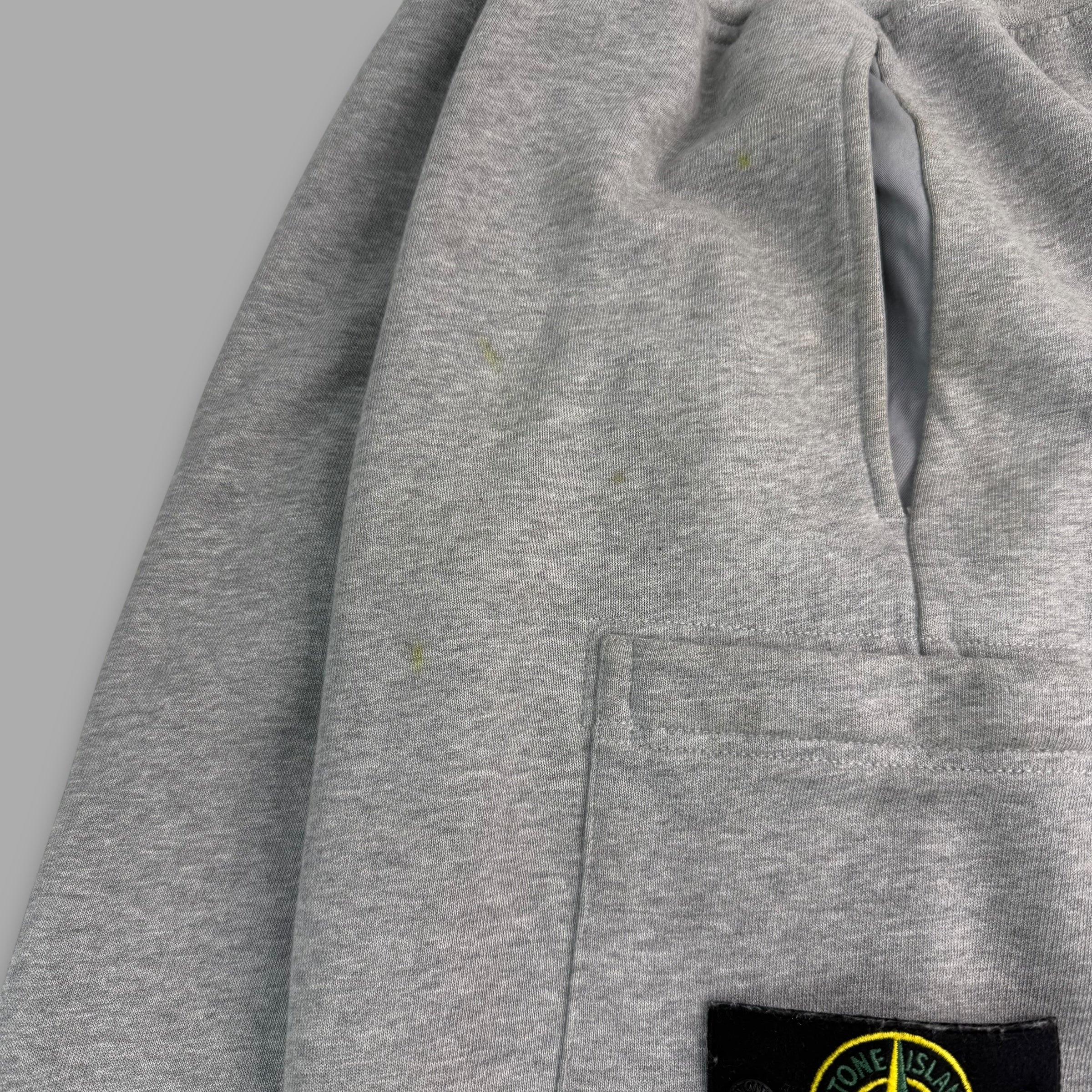 Stone island straight leg grey joggers (S)