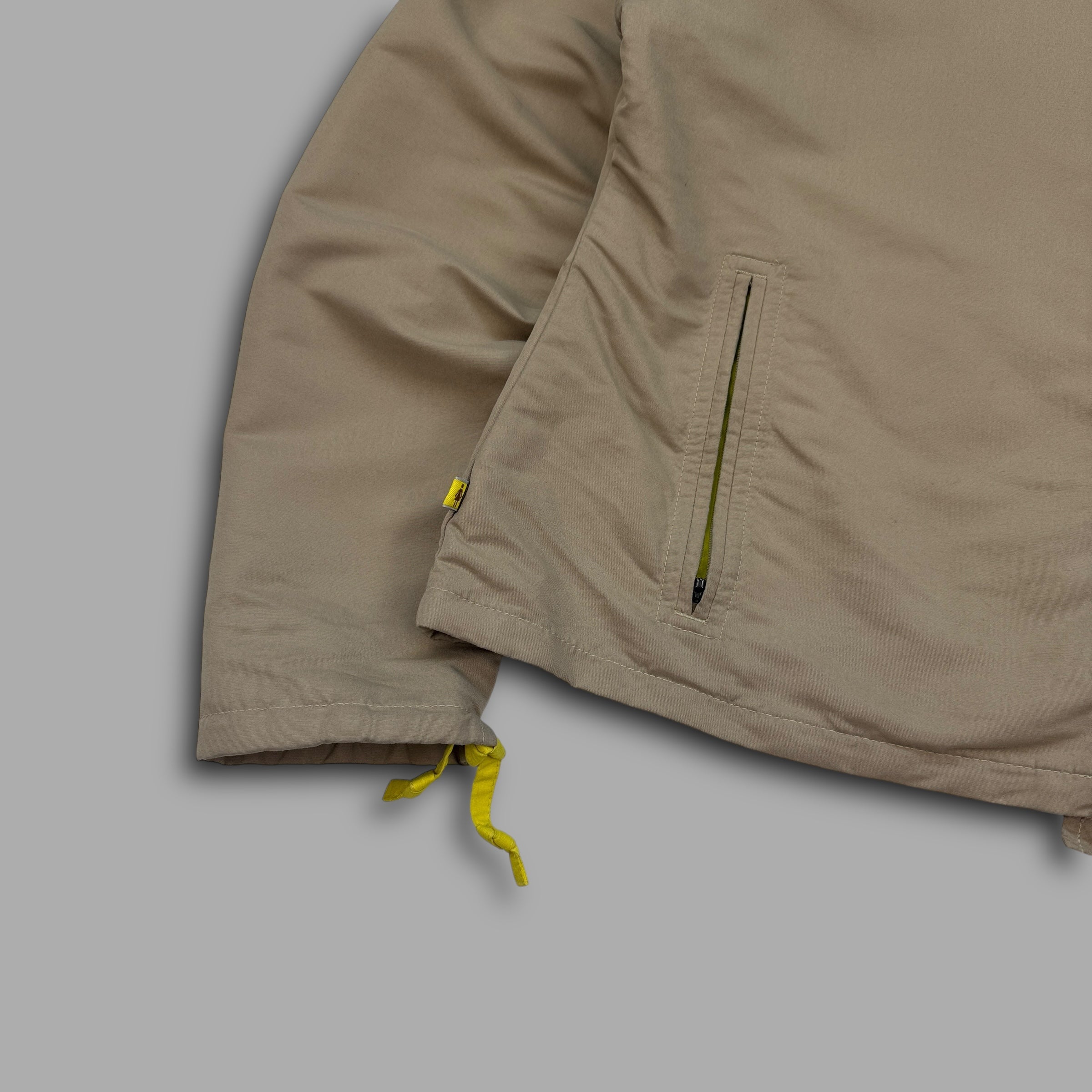 Nike 2000's technical asymmetrical velcro closure coach jacket (XS-S)