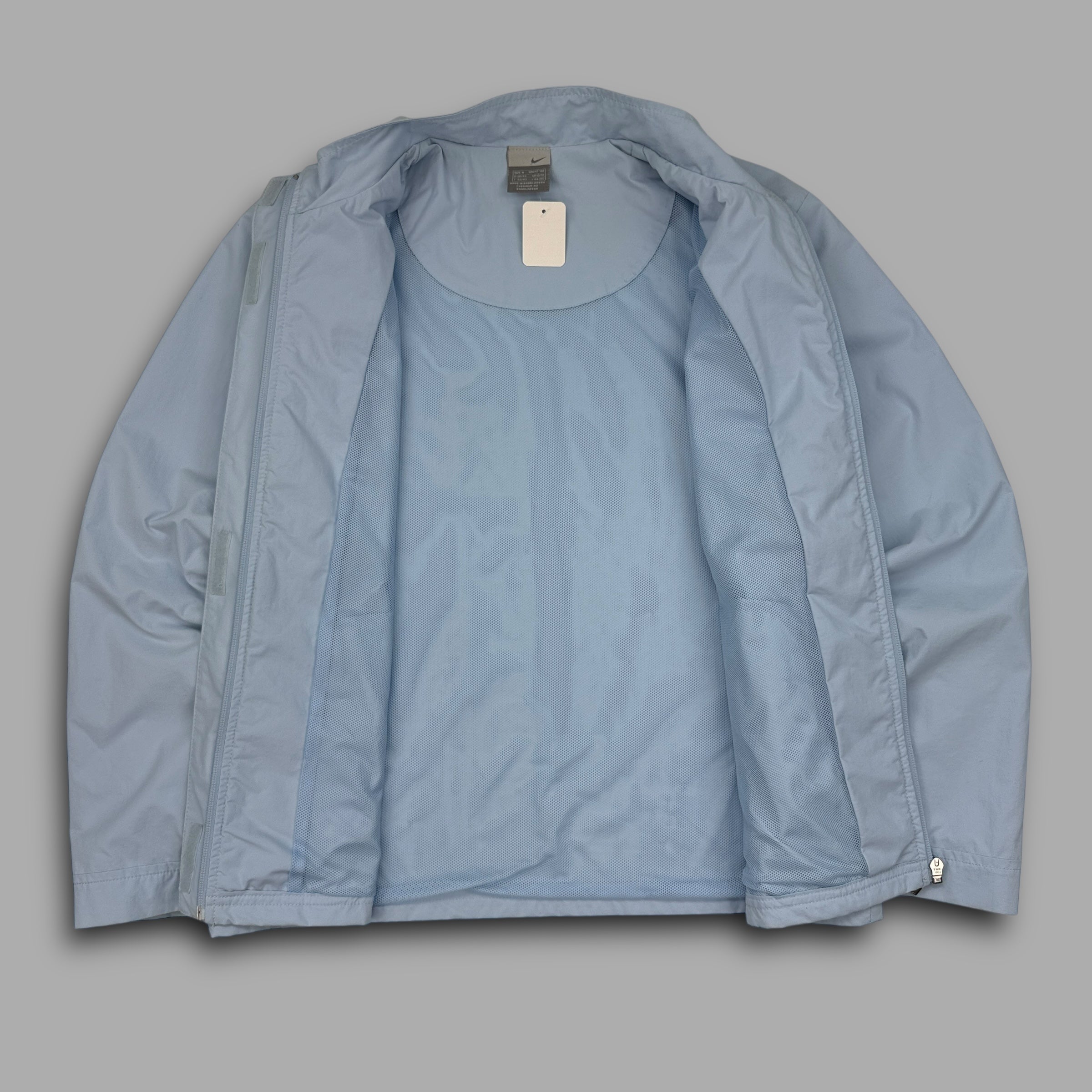Nike 2000's technical zip-up softshell velcro jacket (S)