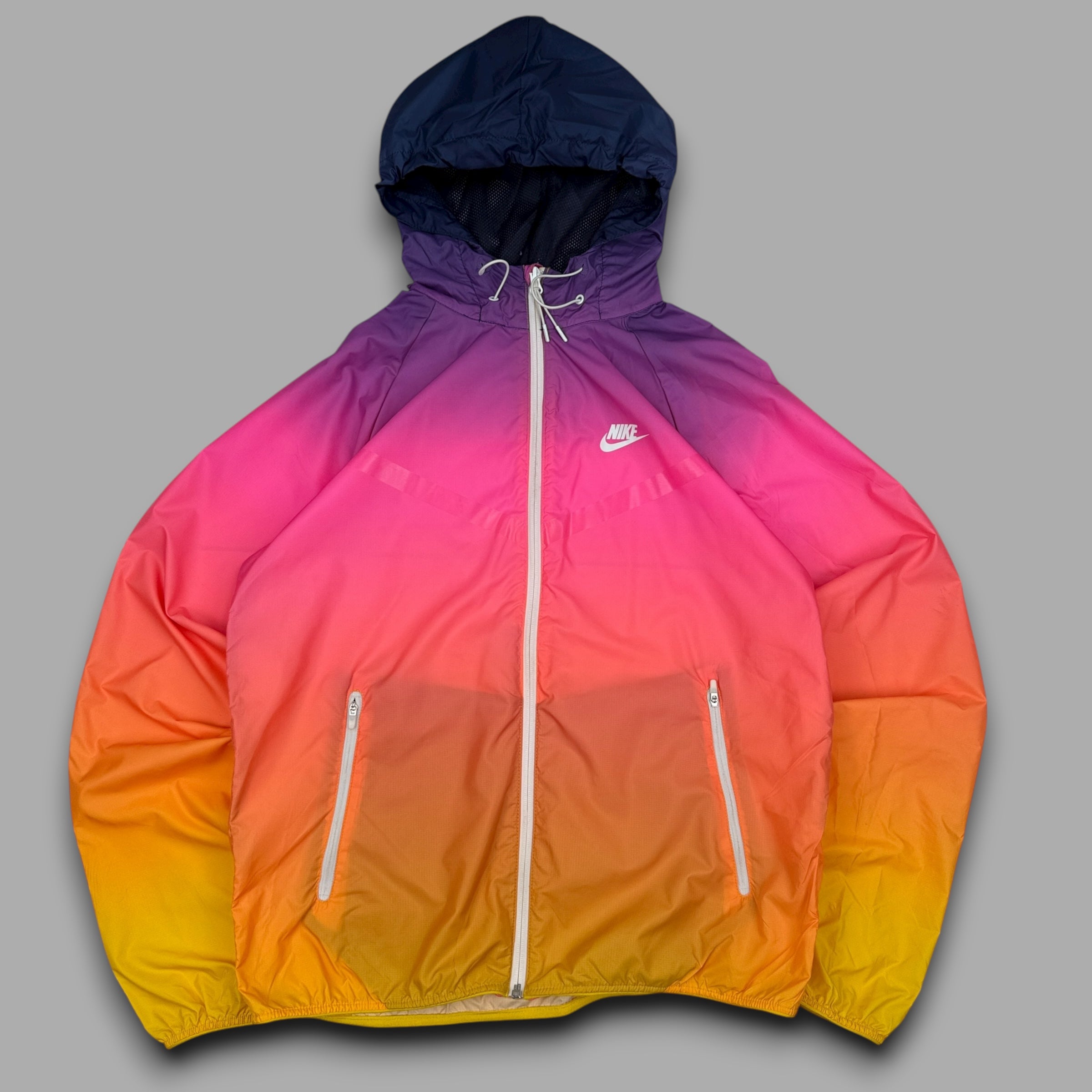 Nike 2000's 'air in colour' style gradient track jacket (M)
