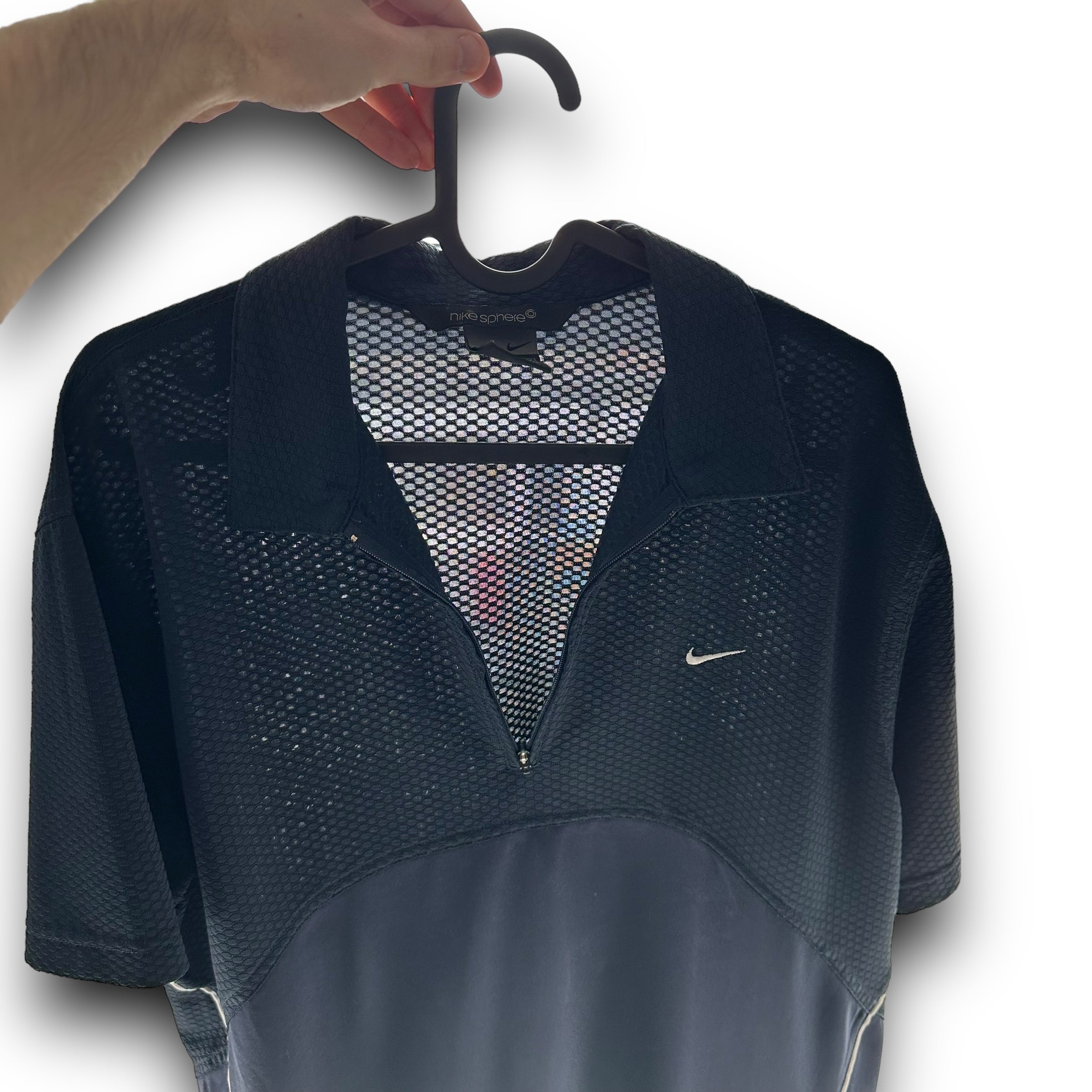 Nike sphere 2000's technical paneled polo (M)