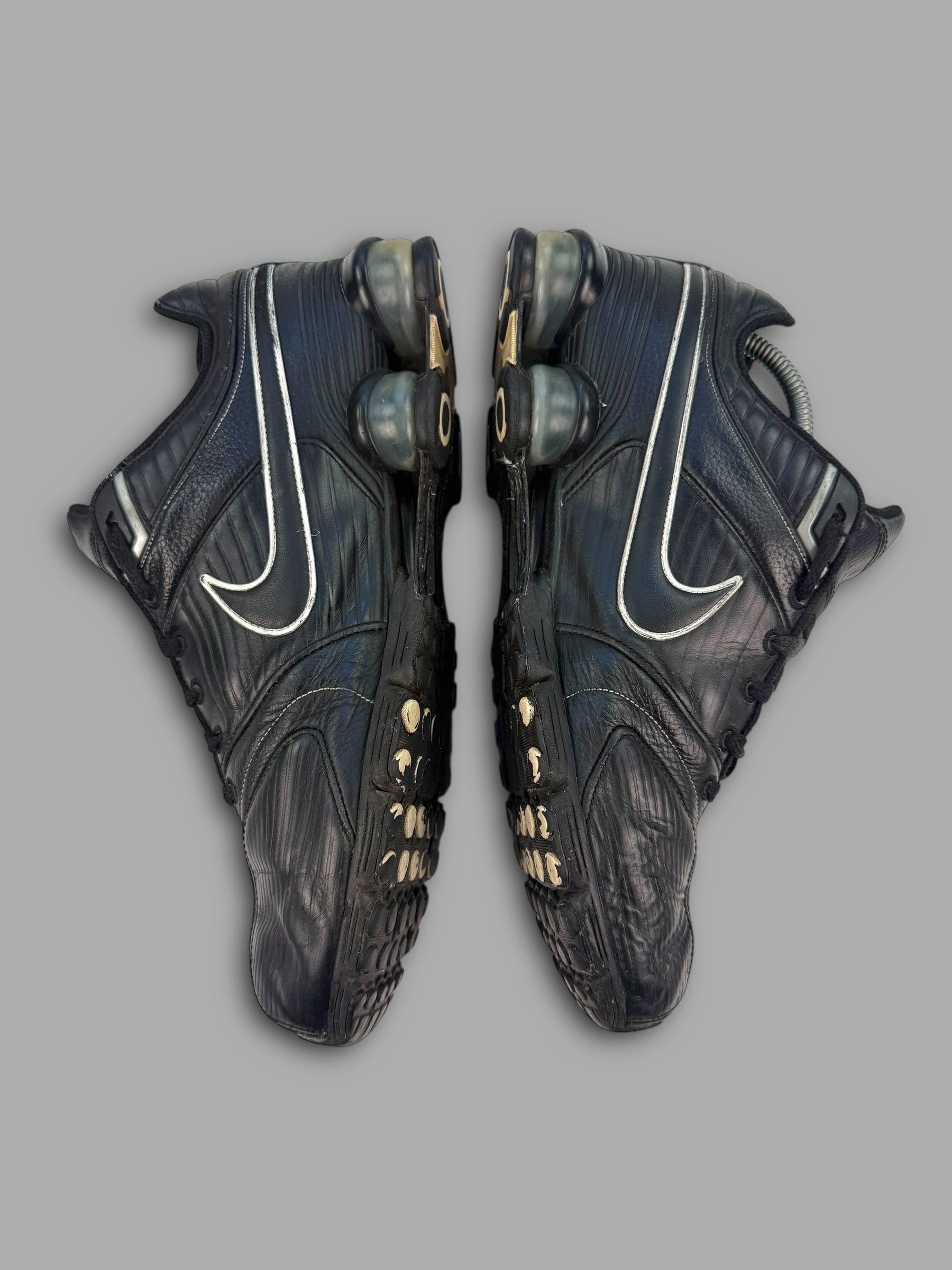 Nike shox turbo 13 'triple black' 2008 (UK9)