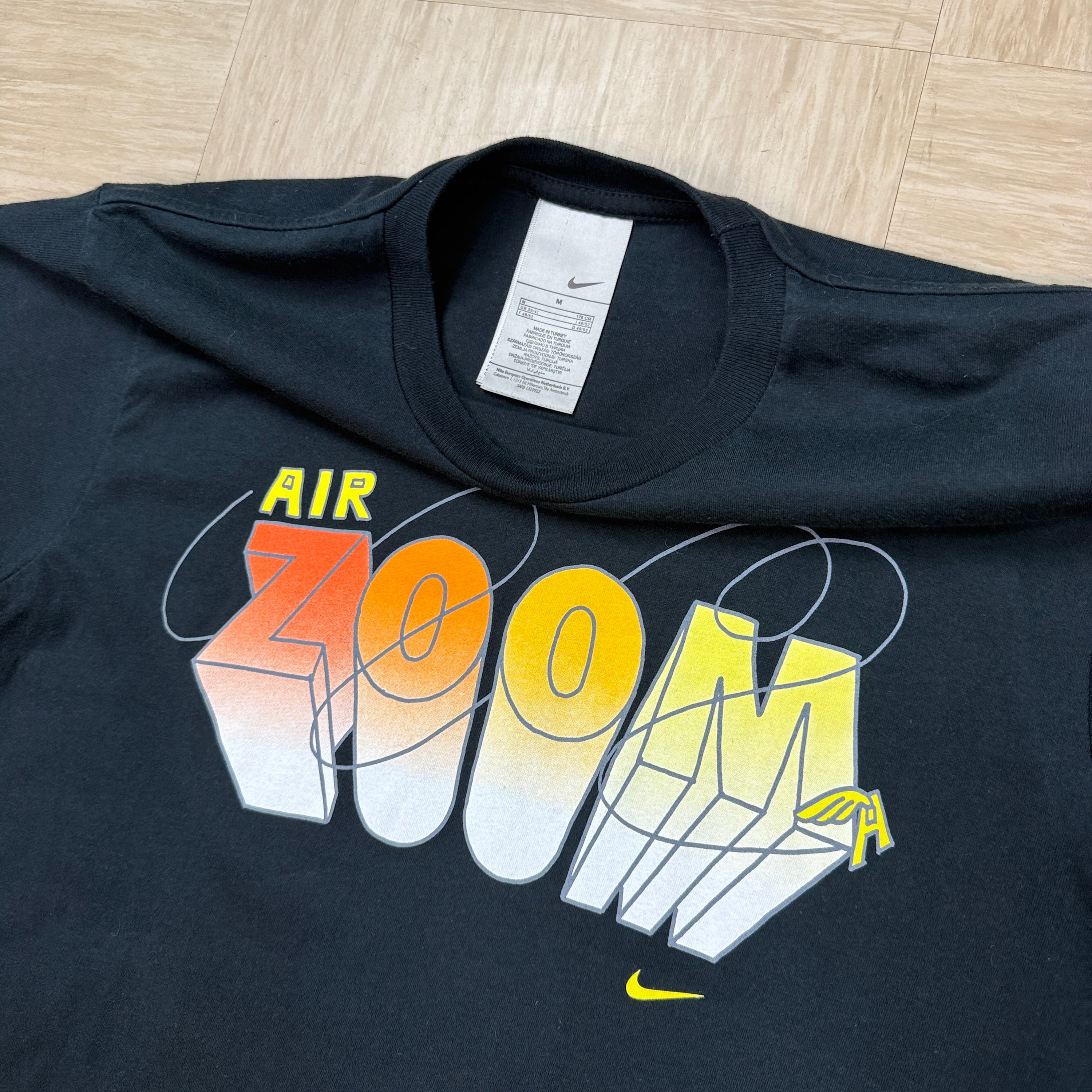 Nike 2000's air zoom graphic spellout tee (M)