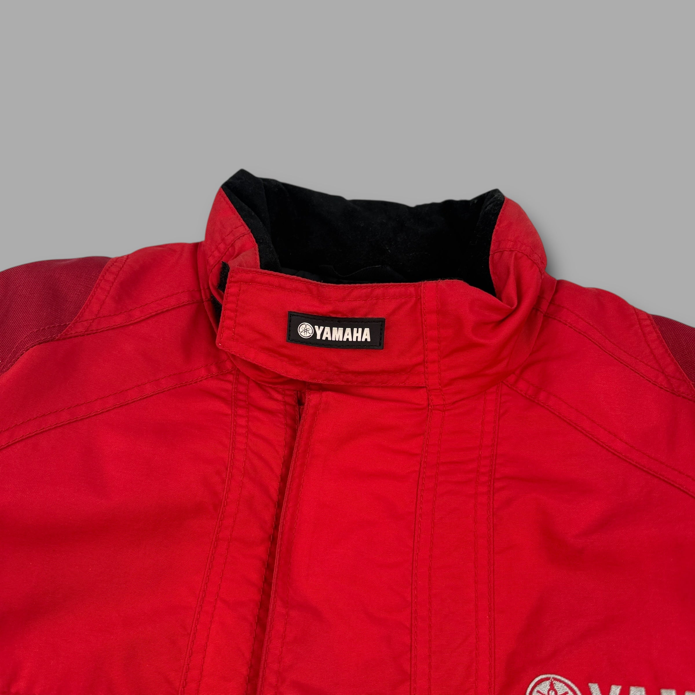 Yamaha 2000's technical cordura panelled biker jacket (M)