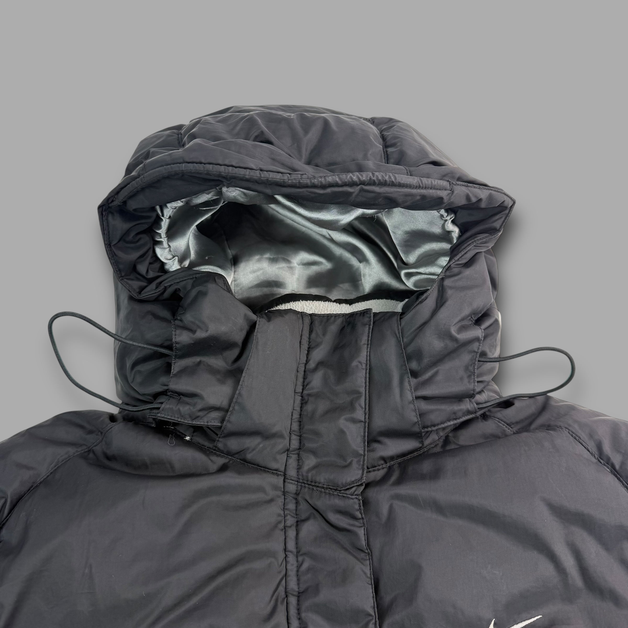 Nike 2000's panelled 550 down-filled puffer jacket (S)