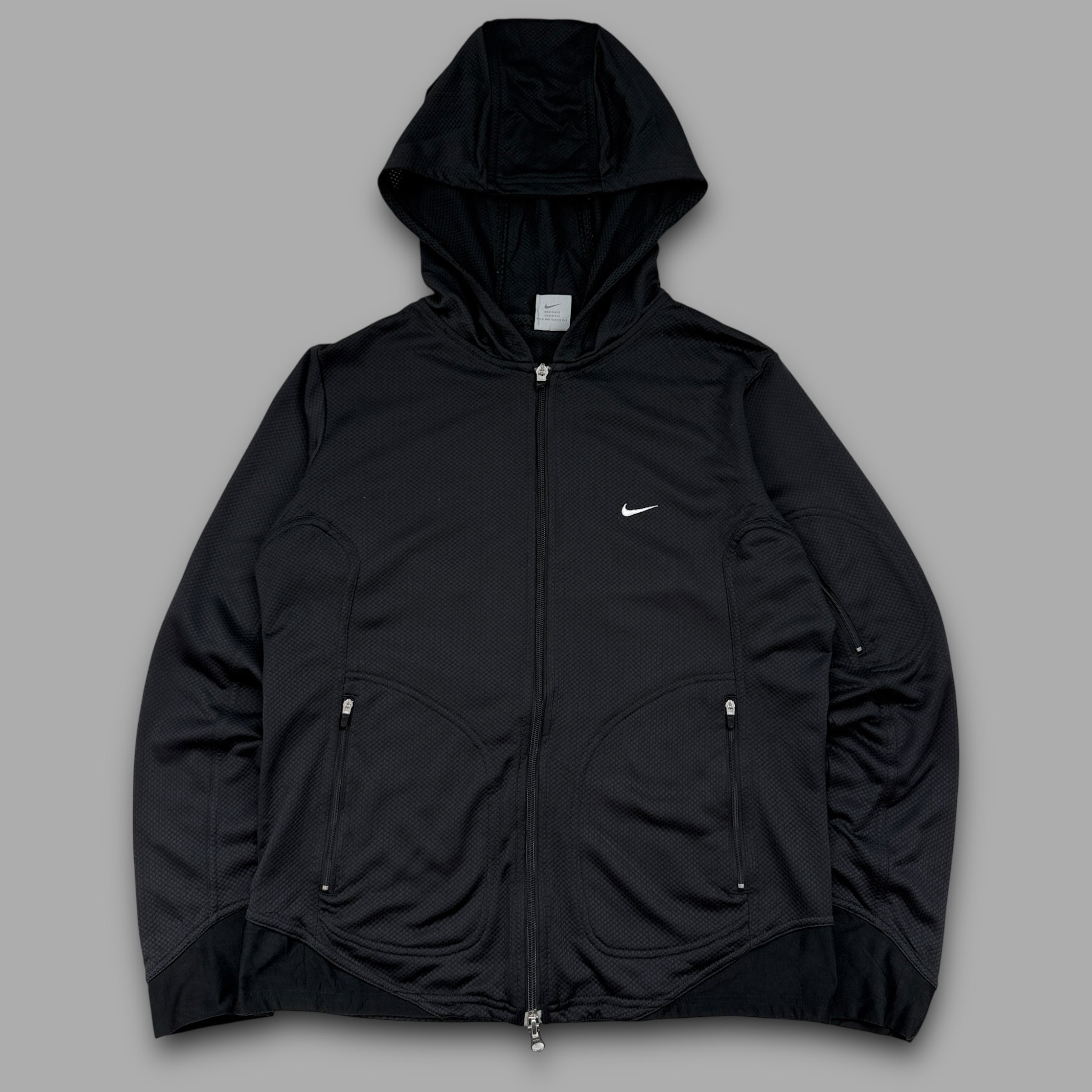 Nike sphere 2000's technical lightweight mesh running track jacket (S)