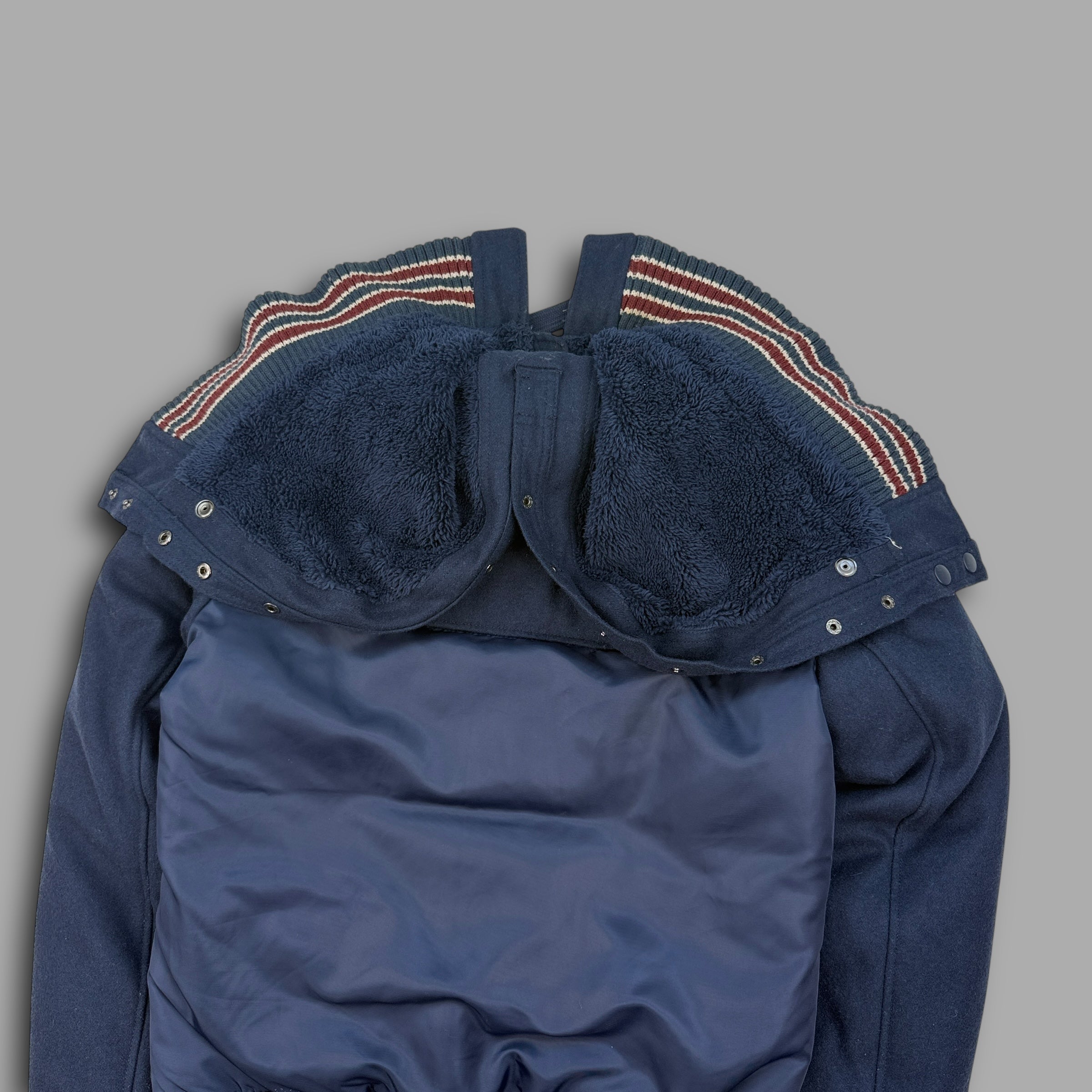 Miss America 2000's split hood bomber jacket (M) wms