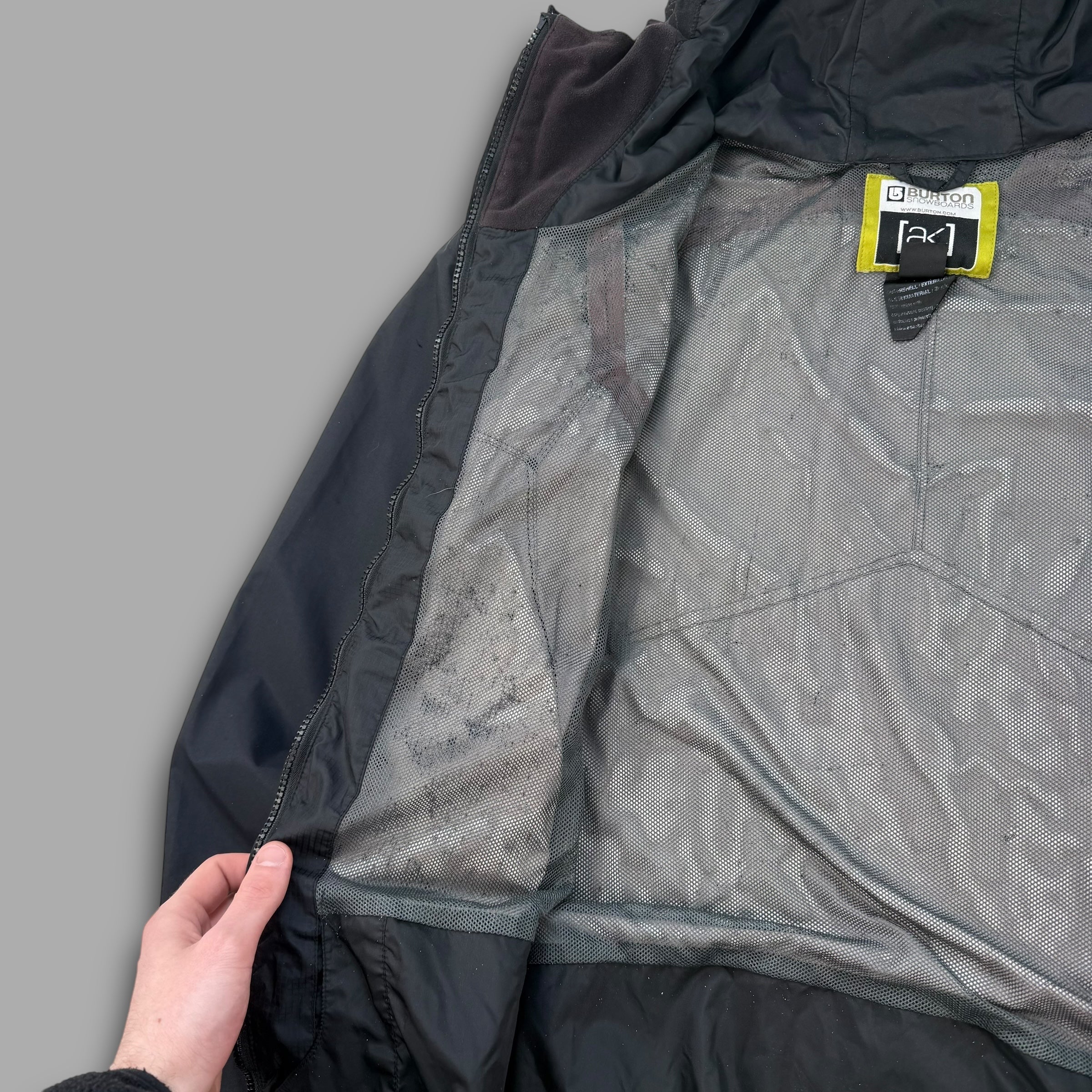 Burton AK 2000's technical softshell ski jacket (M)
