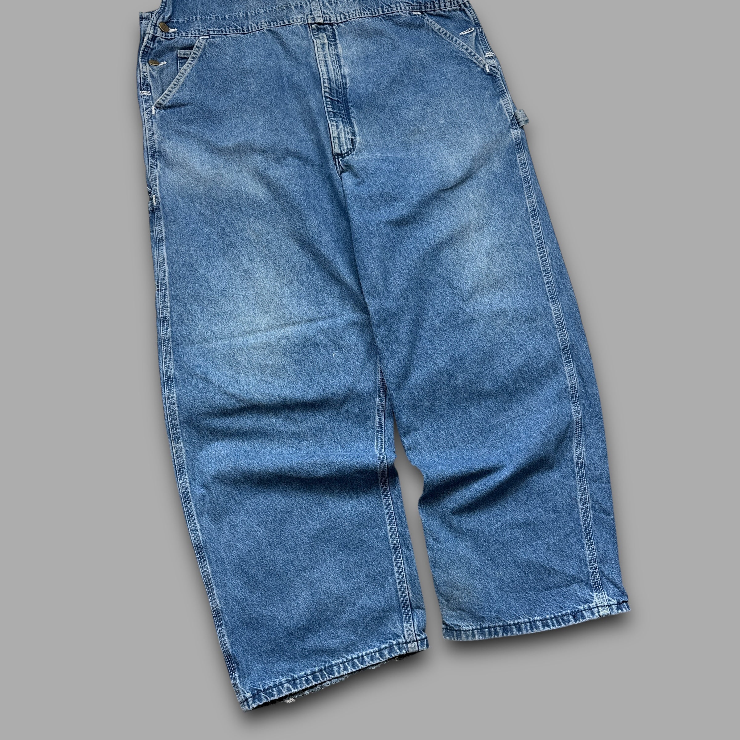 Carhartt 2000's pullover baggy denim dungarees (M)